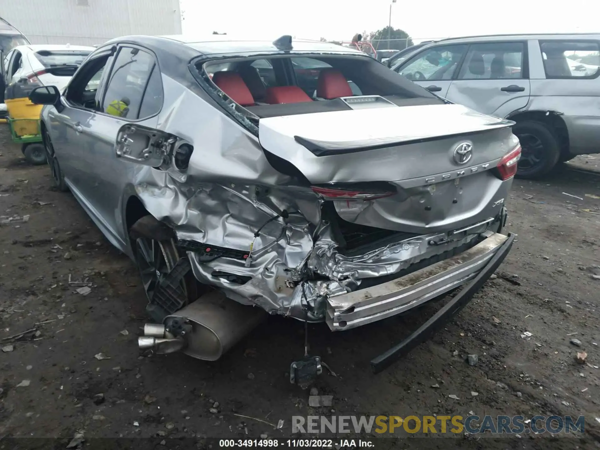 6 fotografías del automóvil dañado 4T1B61HK0KU287432 TOYOTA CAMRY 2019
