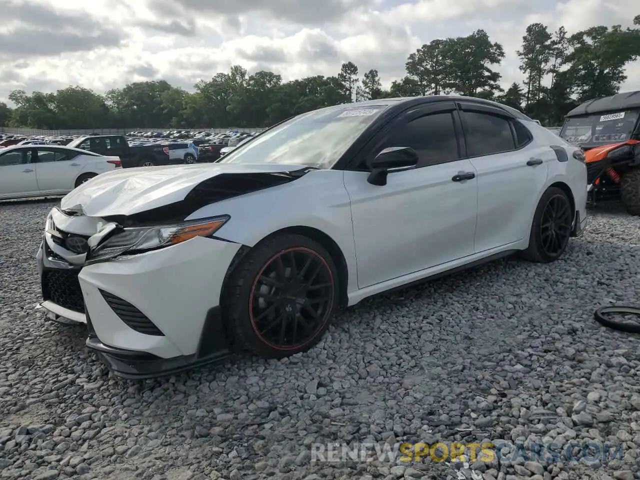 1 fotografías del automóvil dañado 4T1B61HK0KU290525 TOYOTA CAMRY 2019