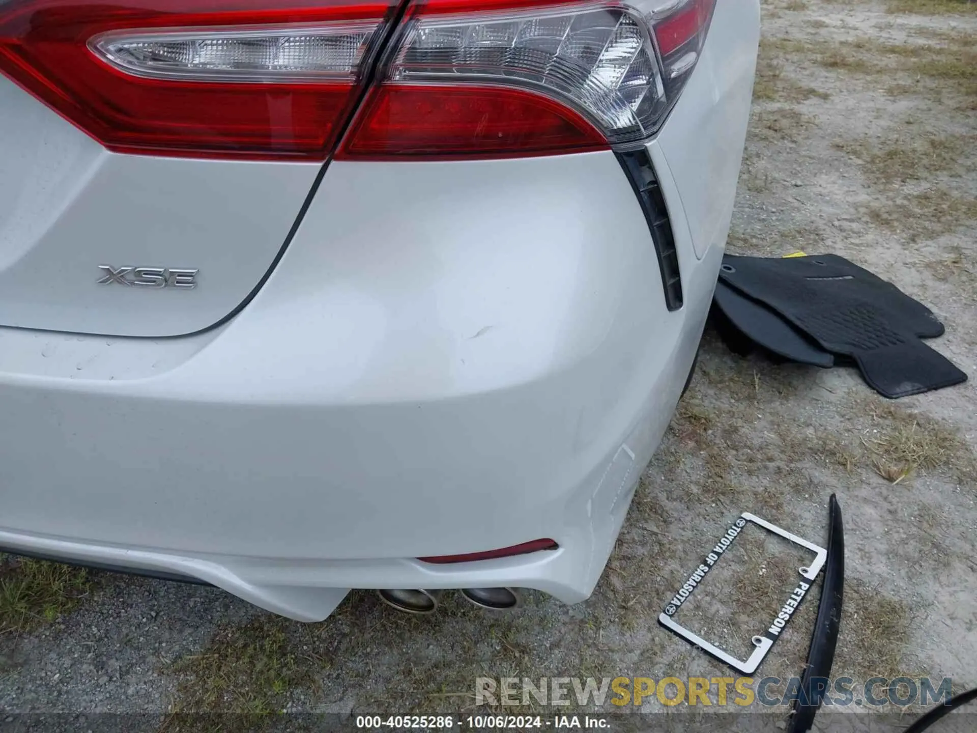 6 fotografías del automóvil dañado 4T1B61HK0KU703236 TOYOTA CAMRY 2019