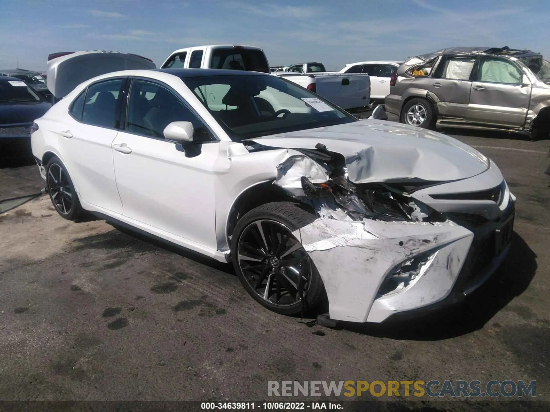 1 fotografías del automóvil dañado 4T1B61HK0KU710316 TOYOTA CAMRY 2019