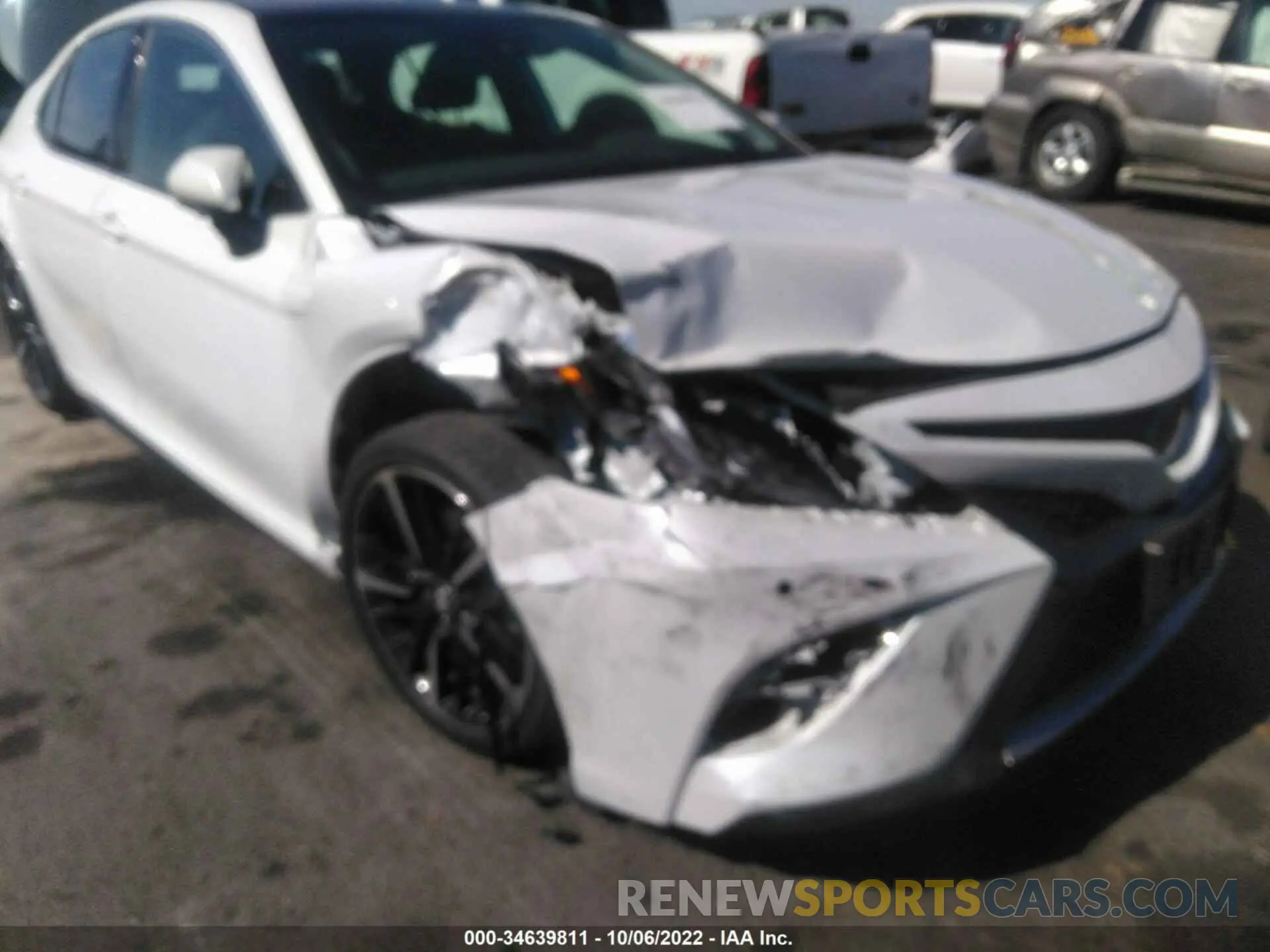 6 fotografías del automóvil dañado 4T1B61HK0KU710316 TOYOTA CAMRY 2019