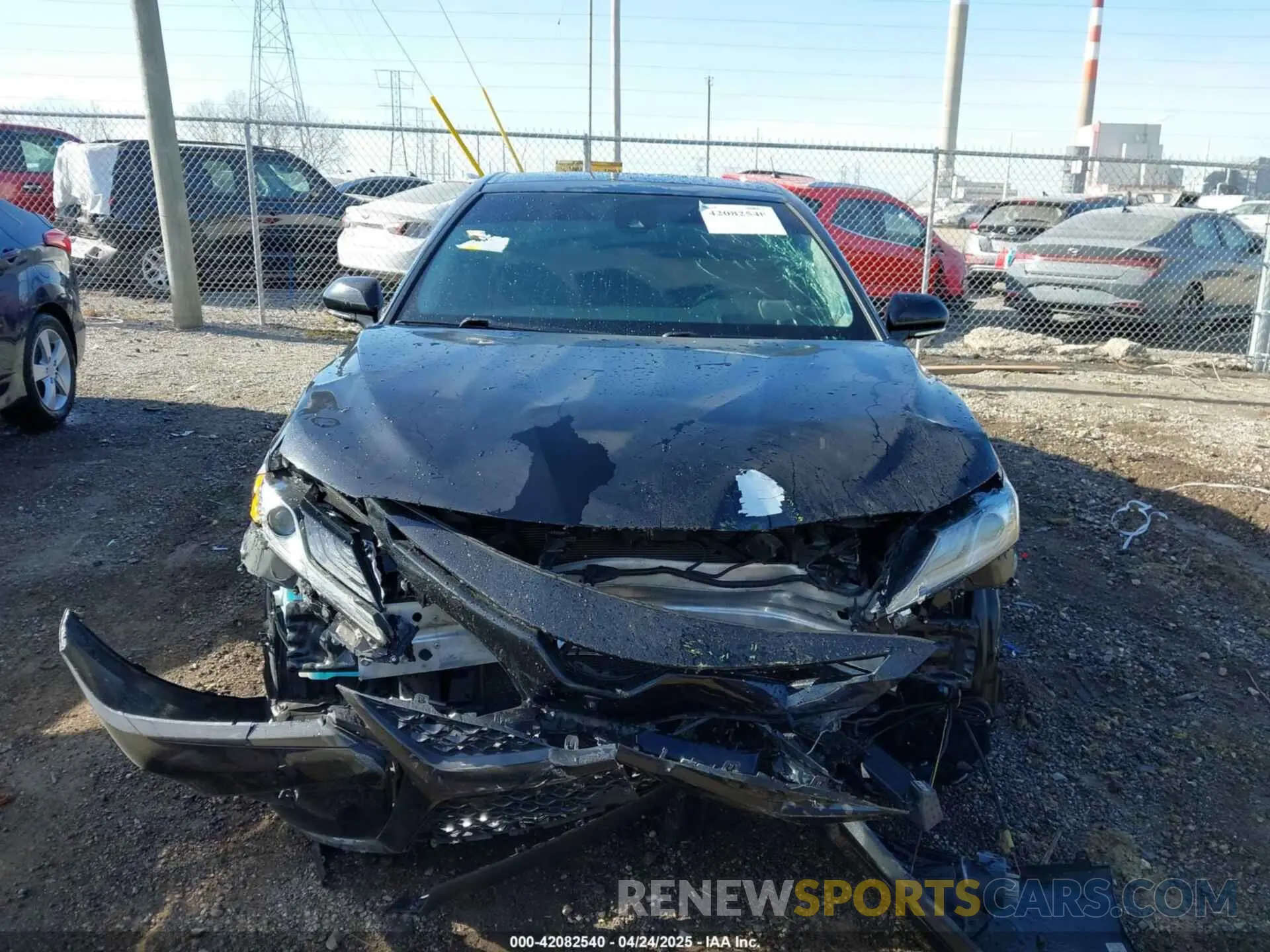 12 fotografías del automóvil dañado 4T1B61HK0KU710493 TOYOTA CAMRY 2019