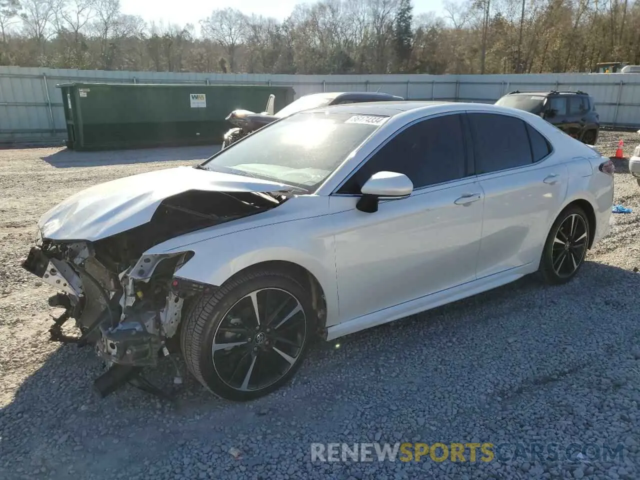 1 fotografías del automóvil dañado 4T1B61HK0KU842718 TOYOTA CAMRY 2019