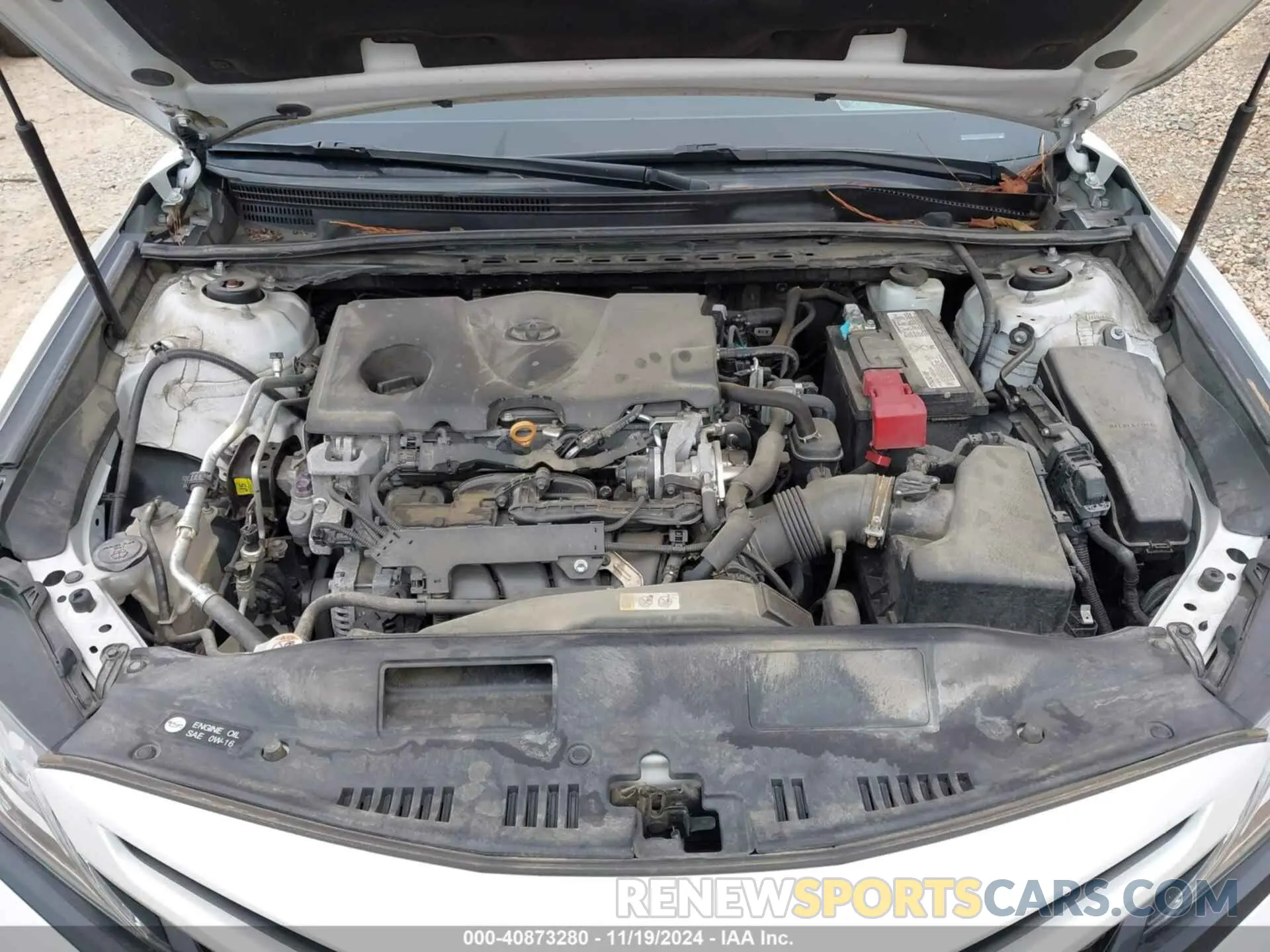 10 fotografías del automóvil dañado 4T1B61HK1KU235808 TOYOTA CAMRY 2019