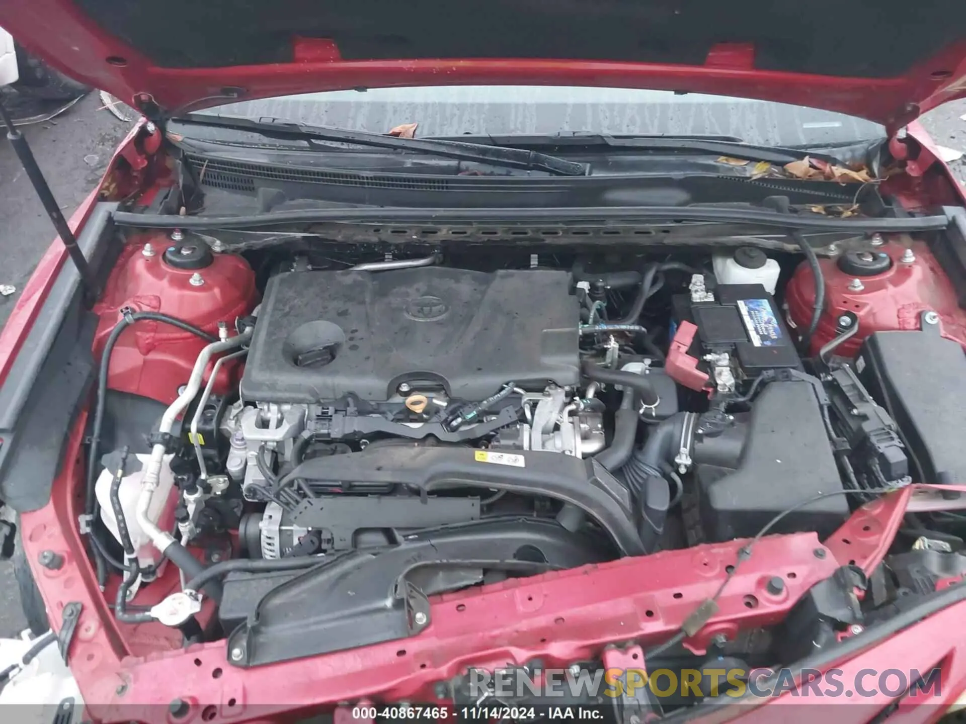 10 fotografías del automóvil dañado 4T1B61HK1KU286905 TOYOTA CAMRY 2019