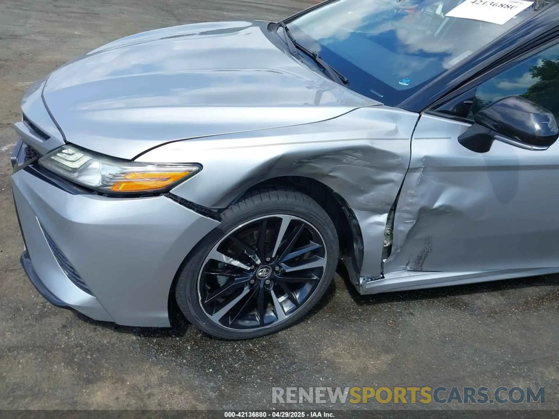 6 fotografías del automóvil dañado 4T1B61HK1KU292185 TOYOTA CAMRY 2019
