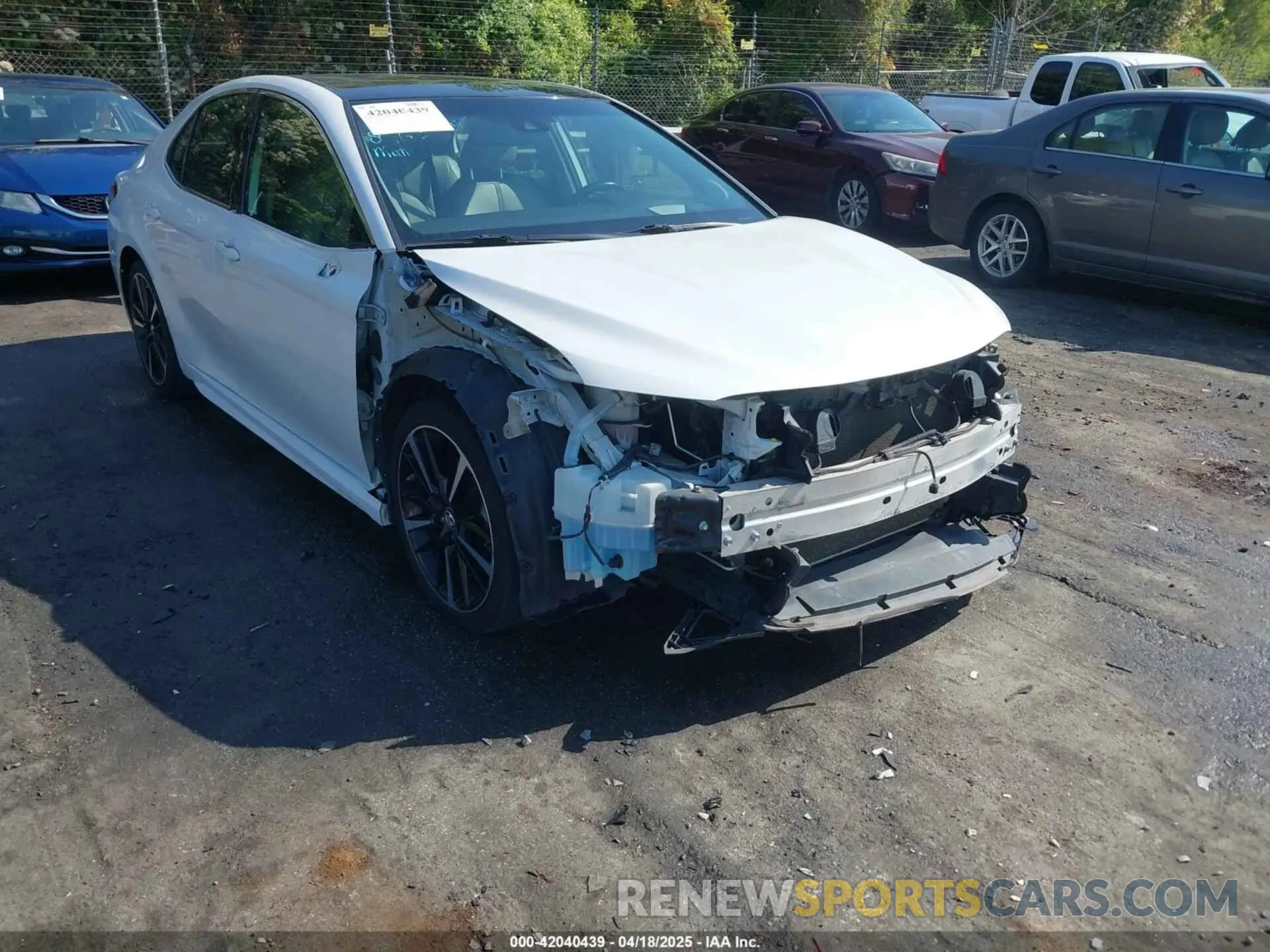 6 fotografías del automóvil dañado 4T1B61HK1KU715508 TOYOTA CAMRY 2019