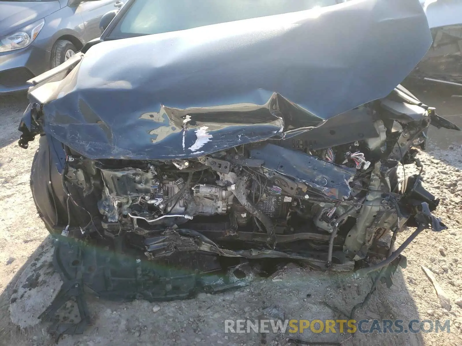 9 fotografías del automóvil dañado 4T1B61HK1KU761565 TOYOTA CAMRY 2019