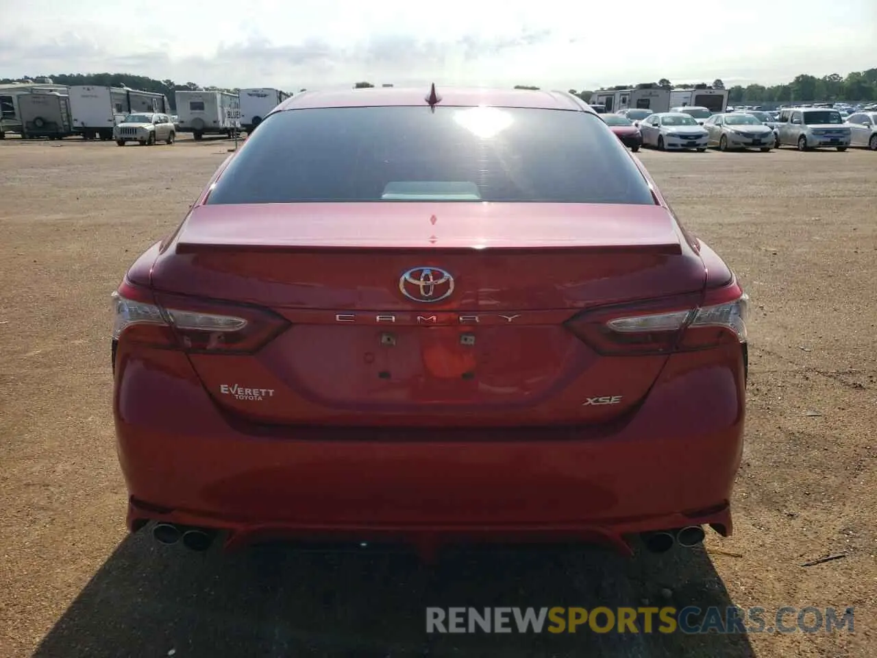 6 fotografías del automóvil dañado 4T1B61HK2KU169527 TOYOTA CAMRY 2019