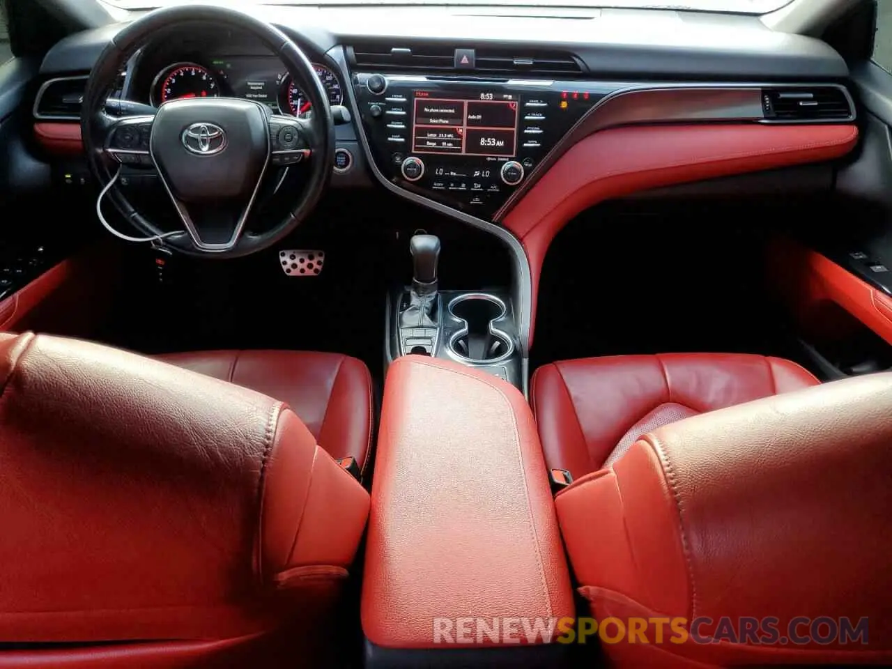 8 fotografías del automóvil dañado 4T1B61HK2KU172119 TOYOTA CAMRY 2019