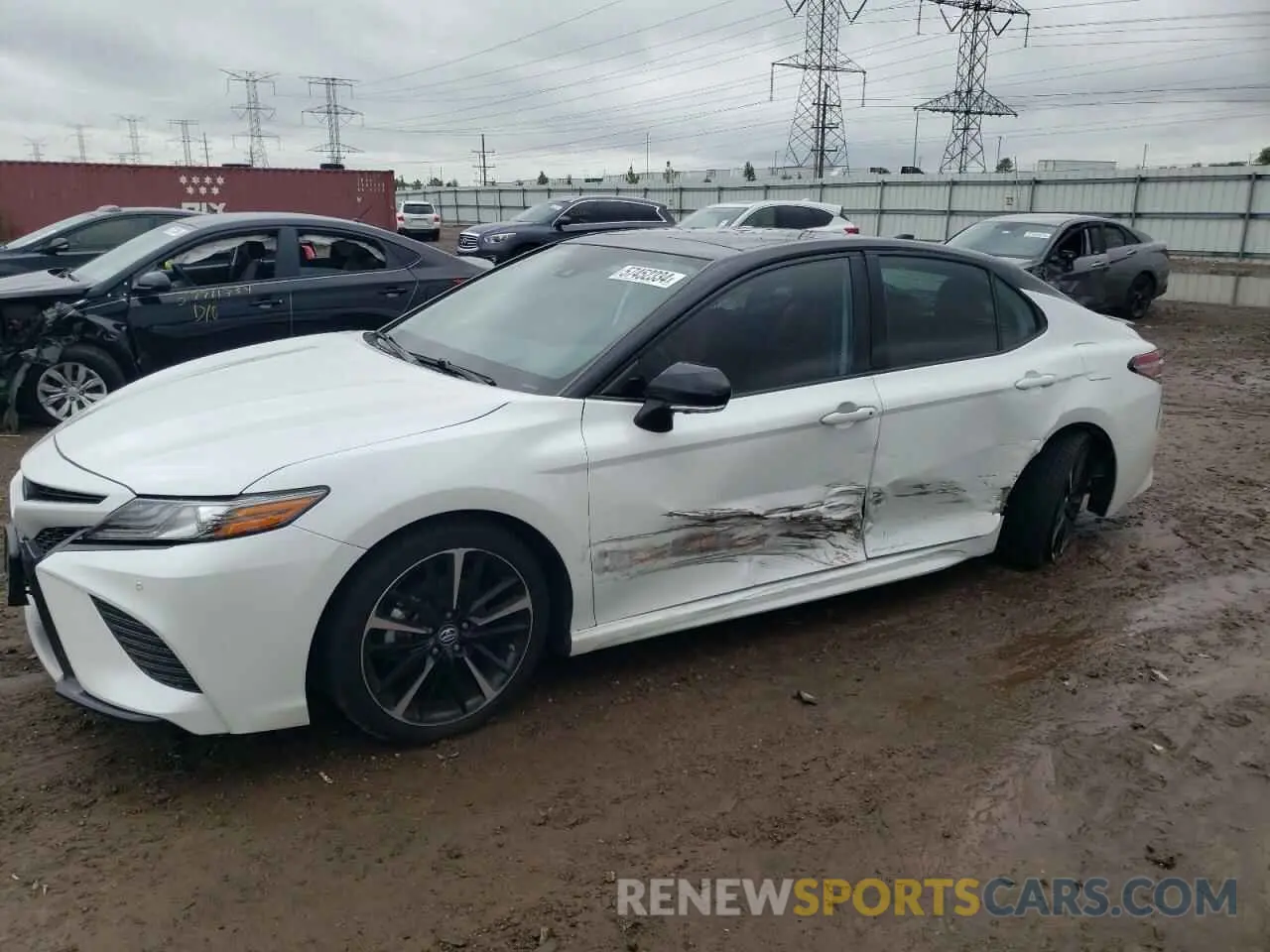 1 fotografías del automóvil dañado 4T1B61HK2KU209959 TOYOTA CAMRY 2019