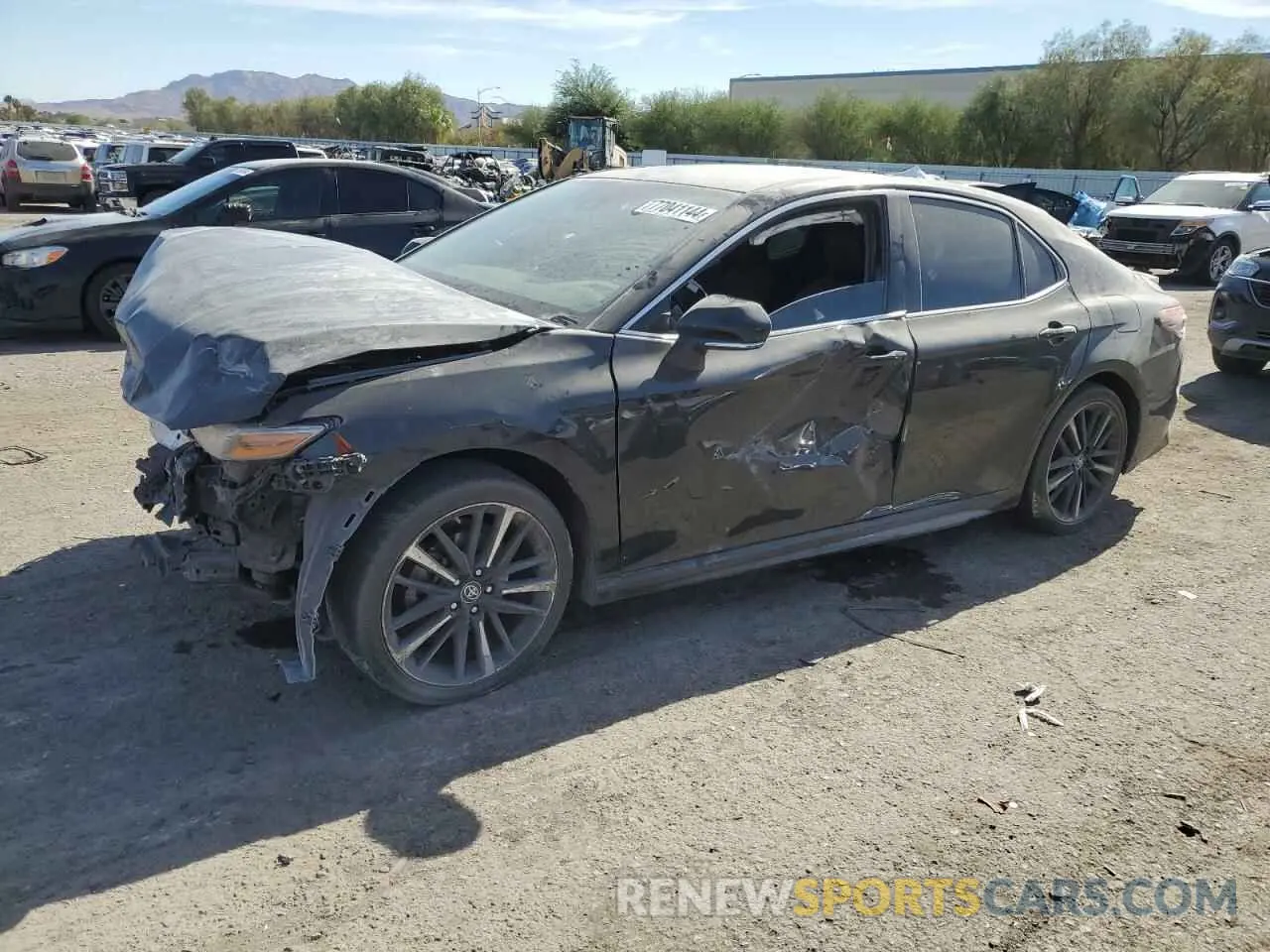 1 fotografías del automóvil dañado 4T1B61HK2KU249345 TOYOTA CAMRY 2019