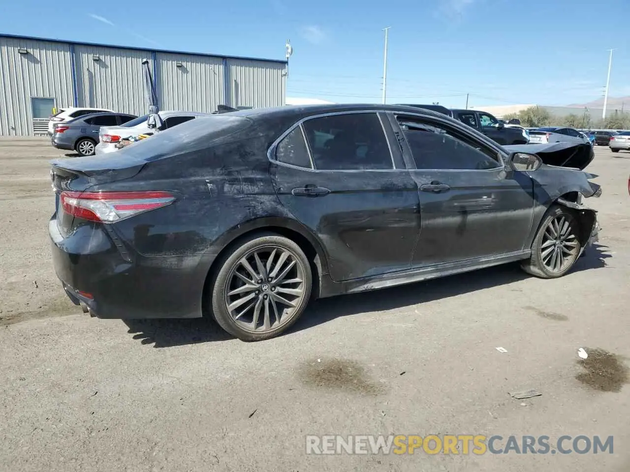 3 fotografías del automóvil dañado 4T1B61HK2KU249345 TOYOTA CAMRY 2019
