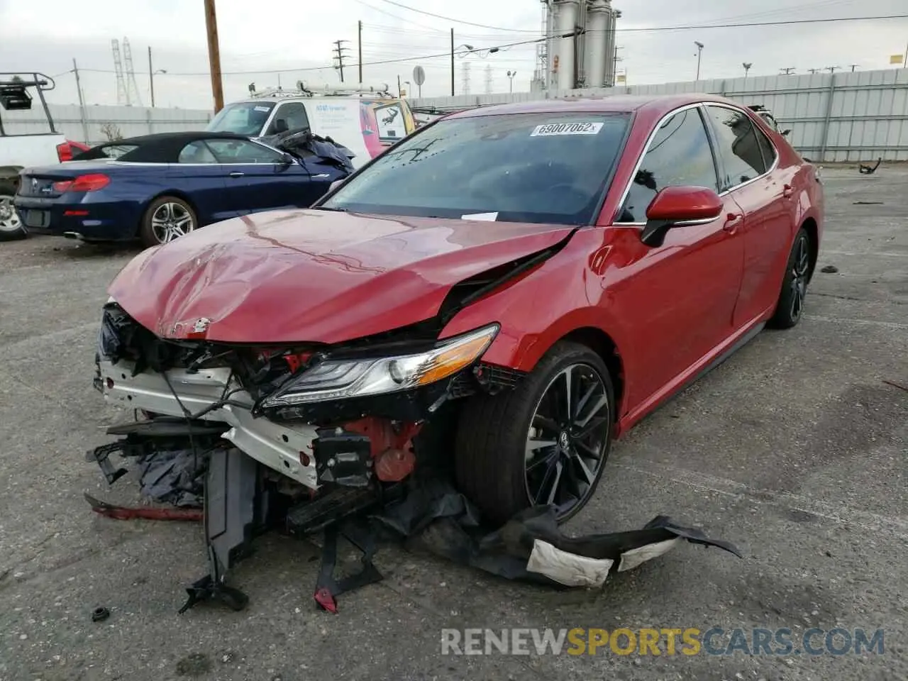 1 fotografías del automóvil dañado 4T1B61HK2KU272592 TOYOTA CAMRY 2019