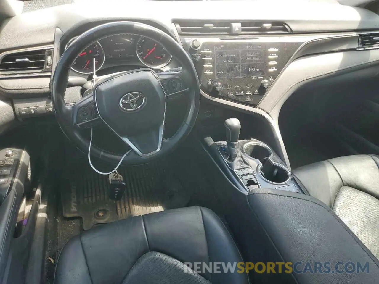 8 fotografías del automóvil dañado 4T1B61HK2KU736450 TOYOTA CAMRY 2019