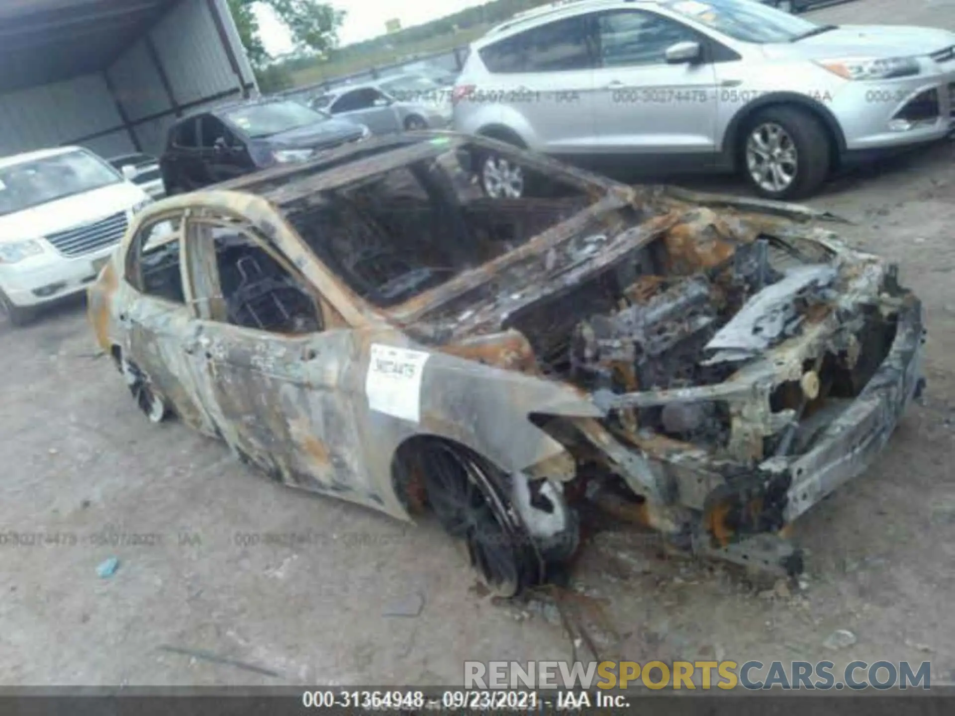 1 fotografías del automóvil dañado 4T1B61HK3KU221991 TOYOTA CAMRY 2019