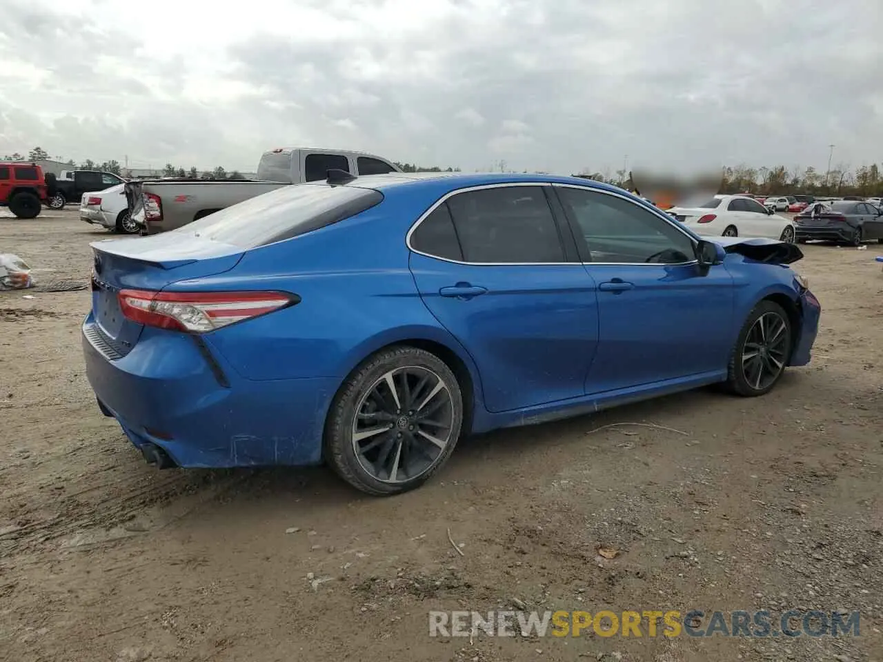 3 fotografías del automóvil dañado 4T1B61HK3KU285545 TOYOTA CAMRY 2019