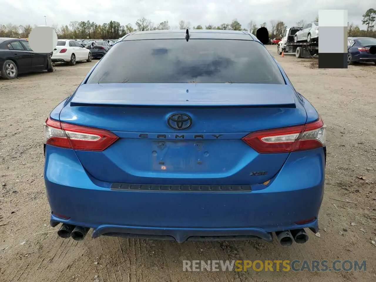 6 fotografías del automóvil dañado 4T1B61HK3KU285545 TOYOTA CAMRY 2019