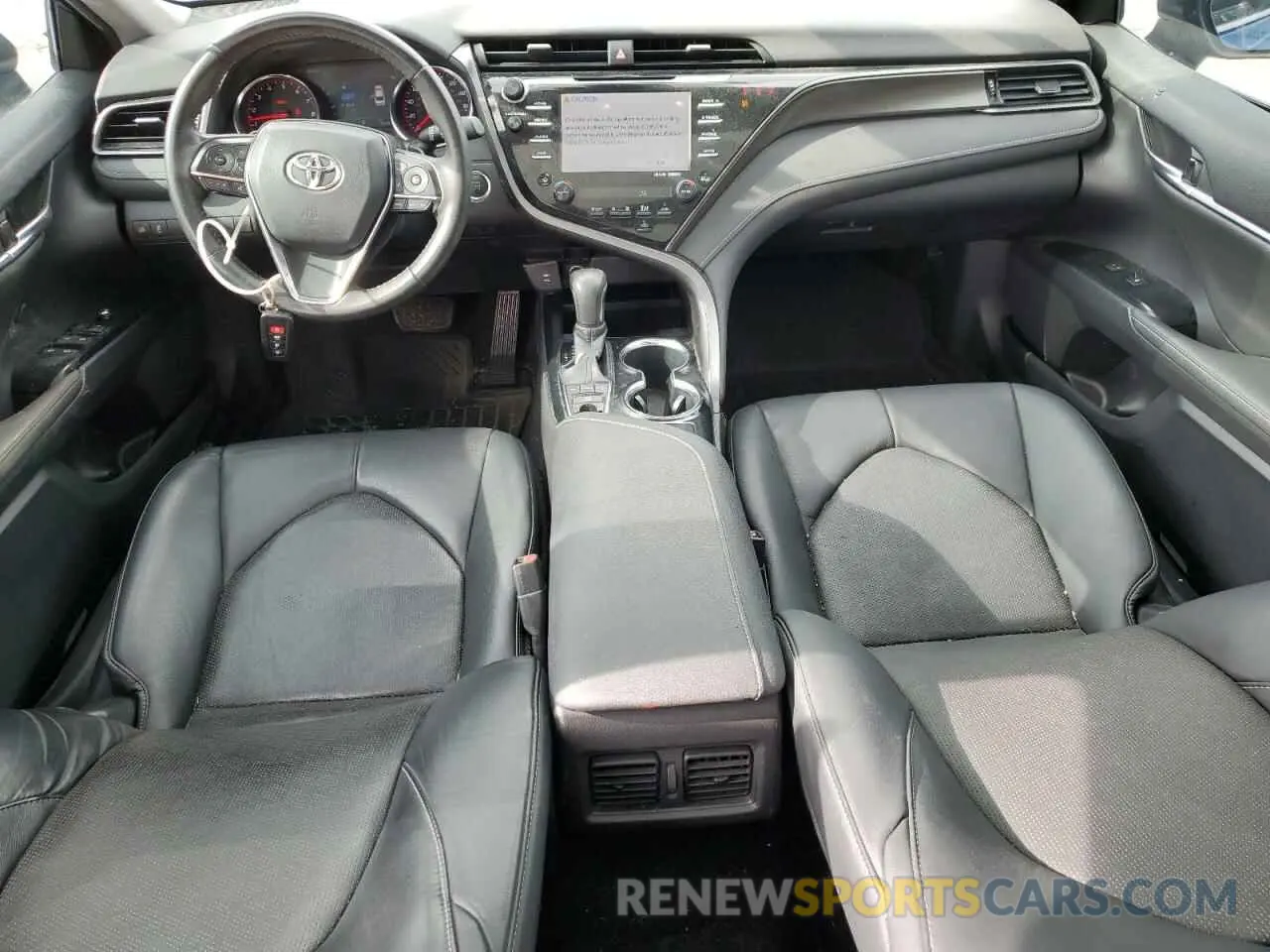 8 fotografías del automóvil dañado 4T1B61HK3KU285545 TOYOTA CAMRY 2019