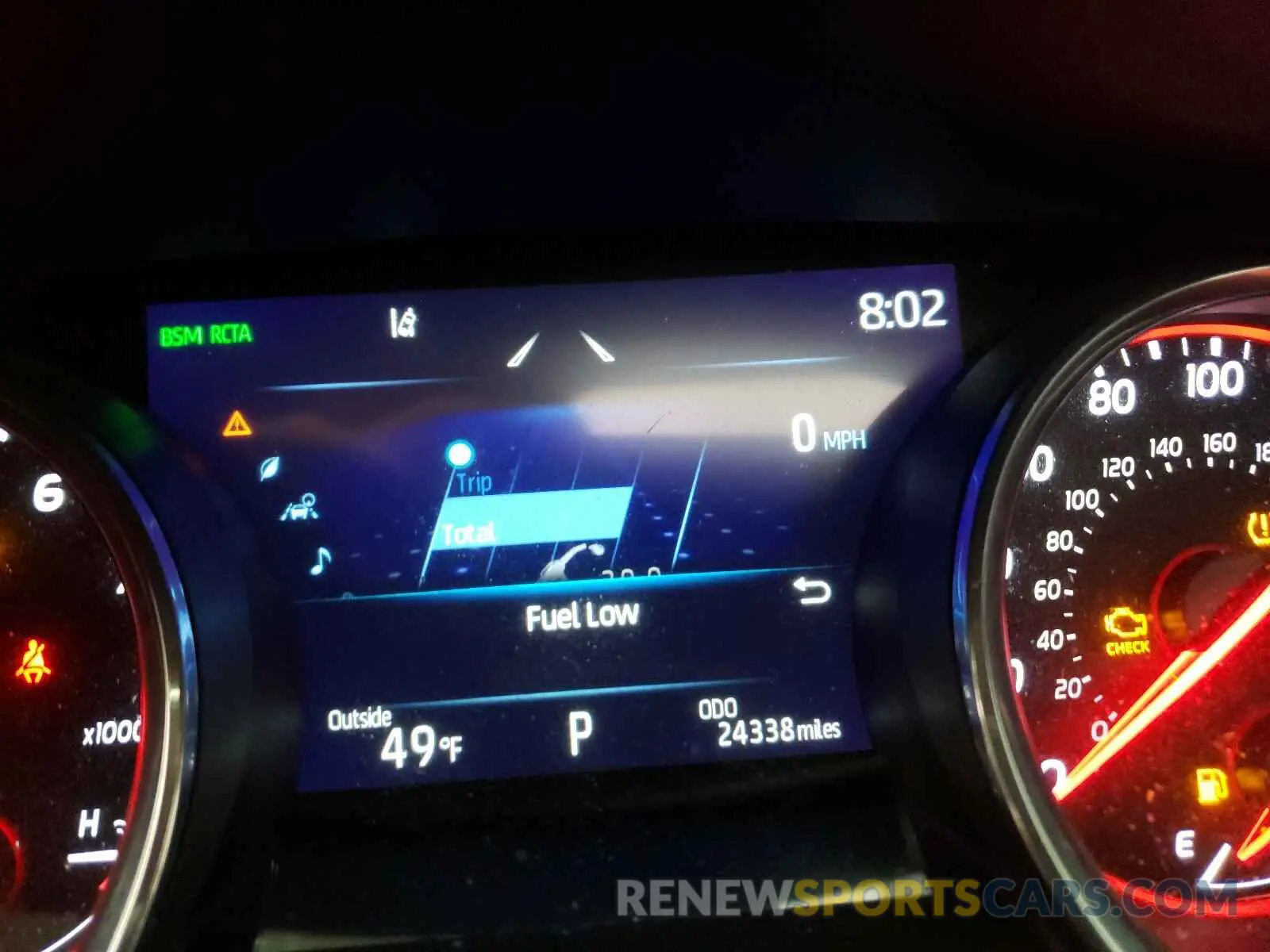 8 fotografías del automóvil dañado 4T1B61HK3KU299087 TOYOTA CAMRY 2019