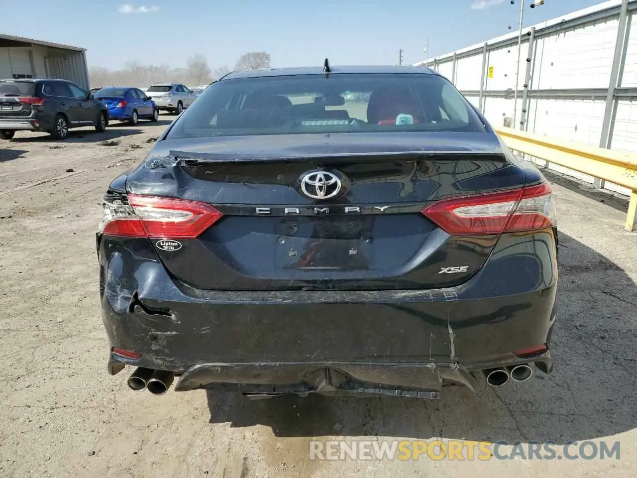 6 fotografías del automóvil dañado 4T1B61HK3KU764158 TOYOTA CAMRY 2019