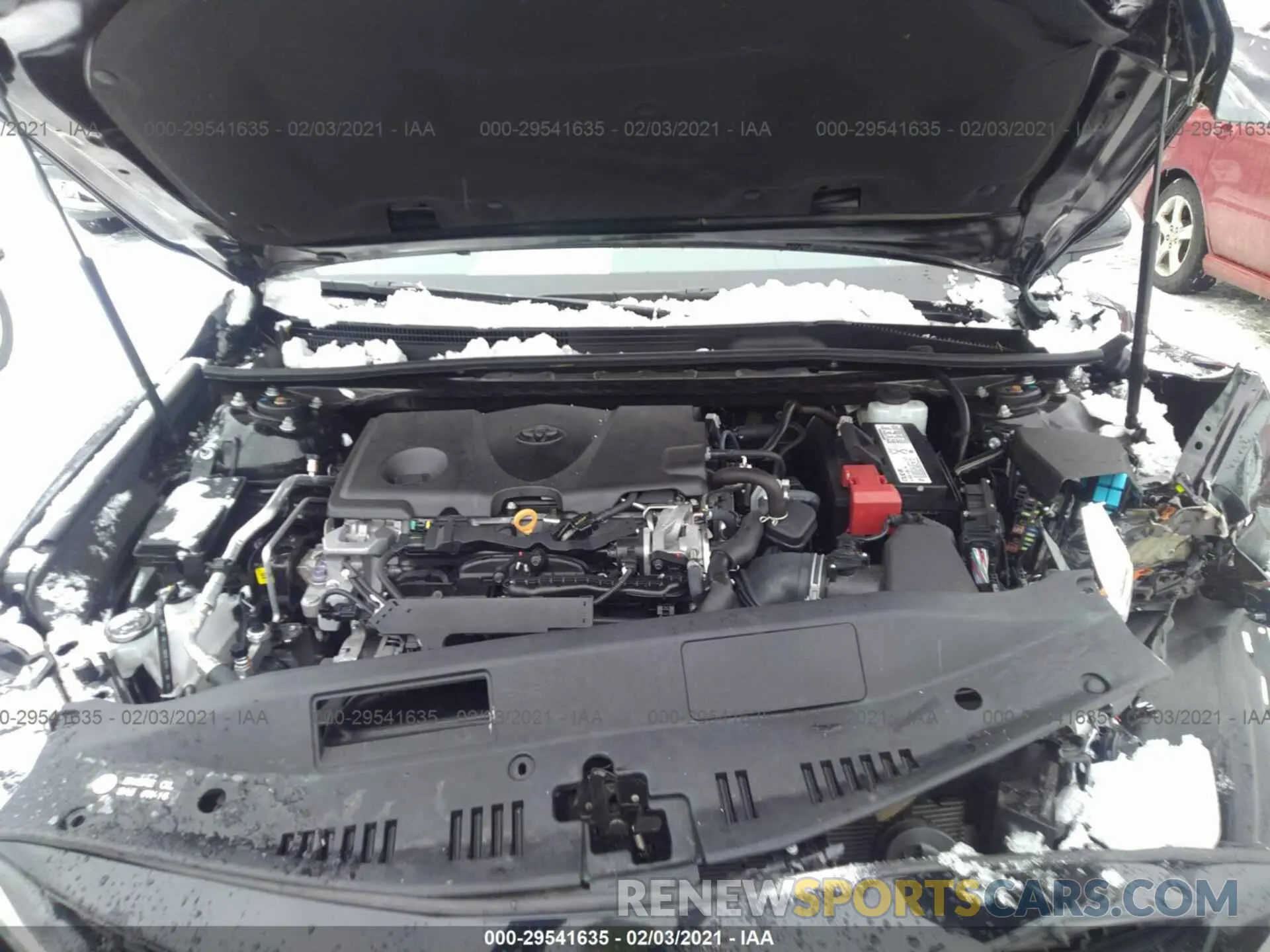 10 fotografías del automóvil dañado 4T1B61HK3KU807509 TOYOTA CAMRY 2019