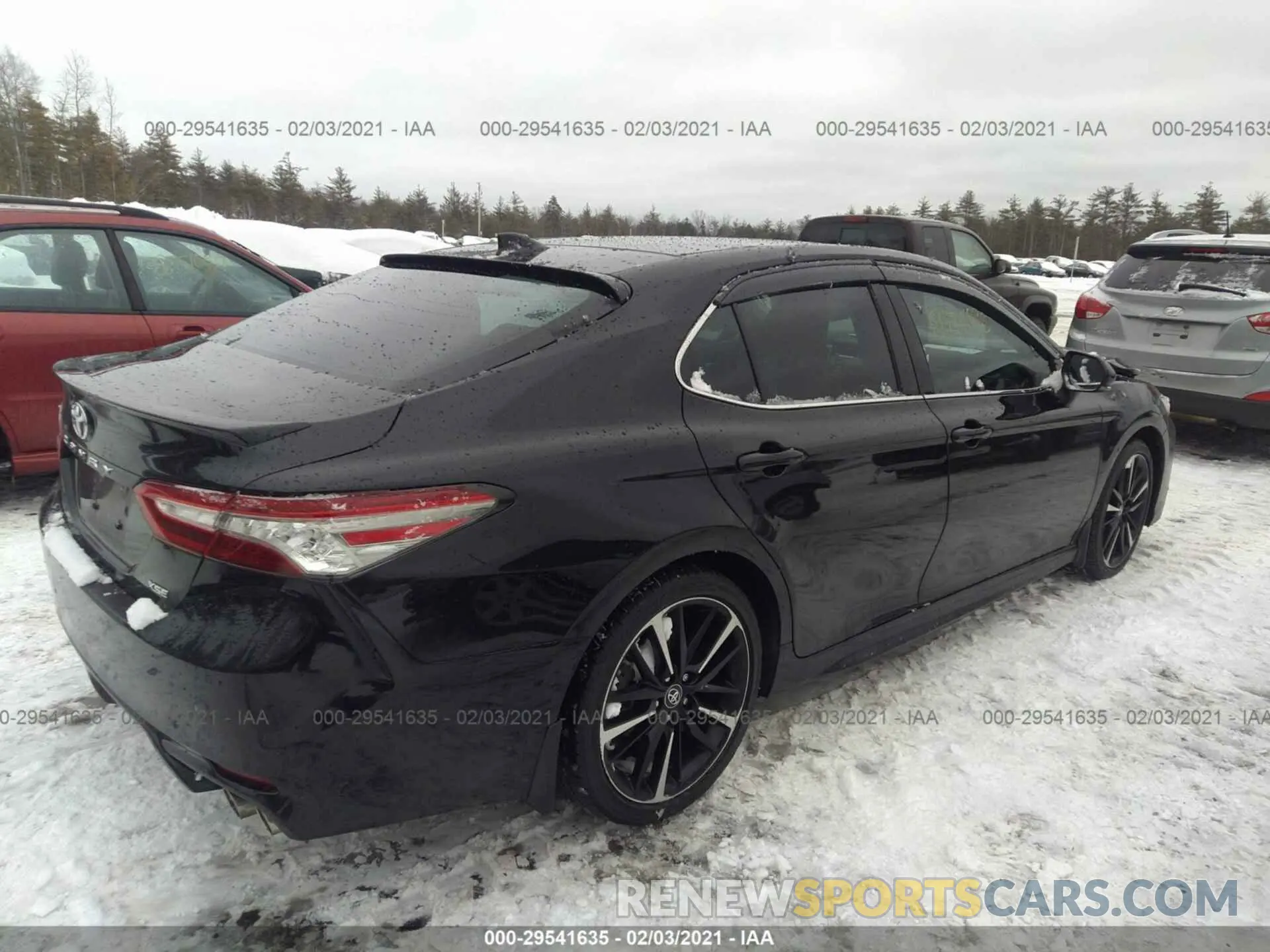 4 fotografías del automóvil dañado 4T1B61HK3KU807509 TOYOTA CAMRY 2019
