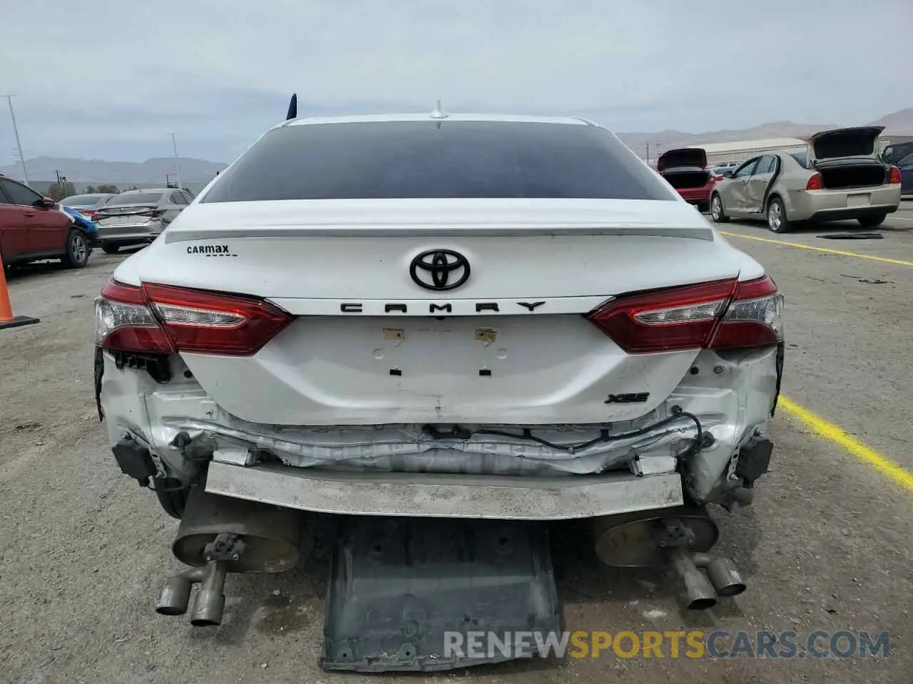 6 fotografías del automóvil dañado 4T1B61HK3KU839389 TOYOTA CAMRY 2019