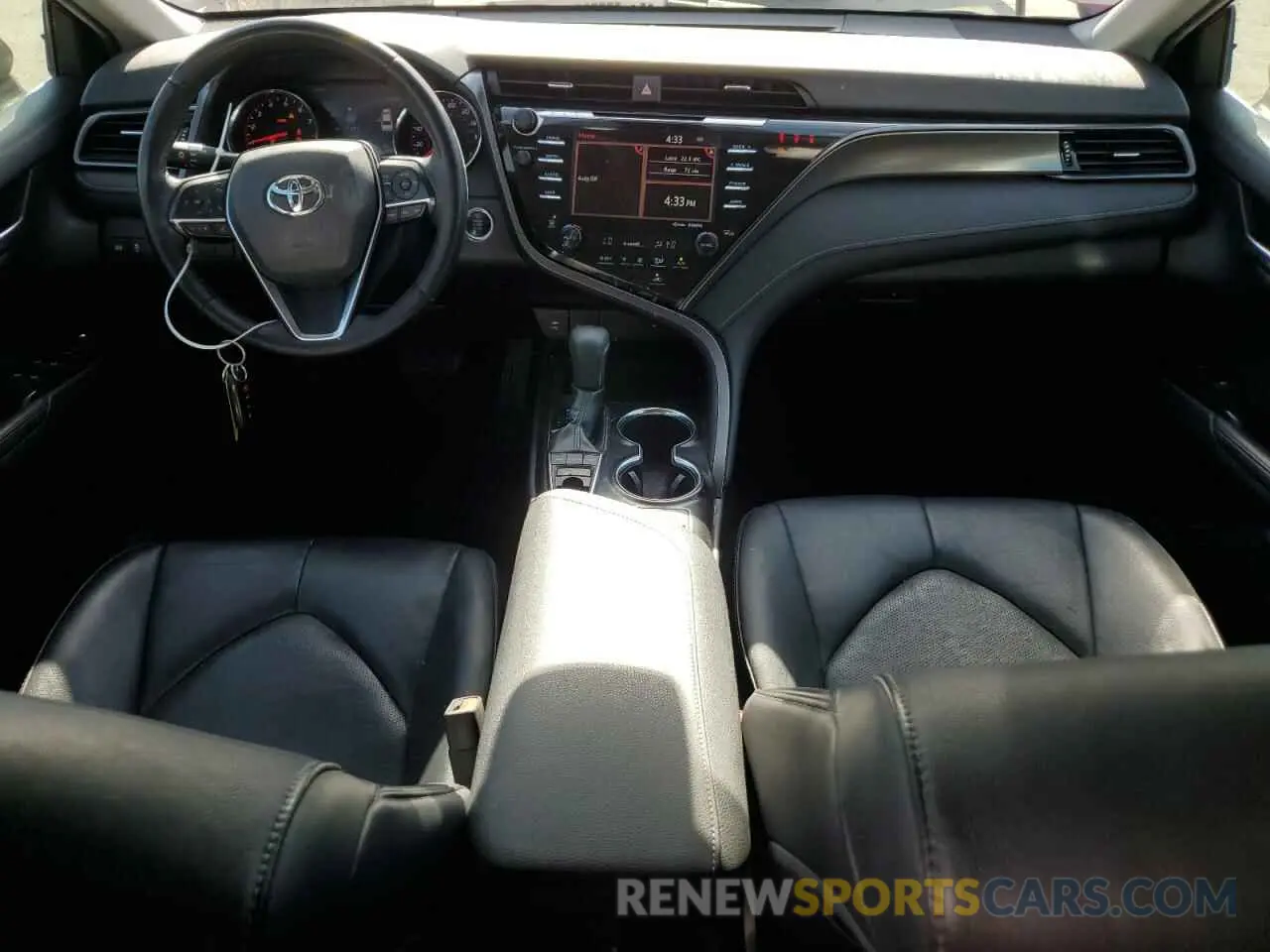 8 fotografías del automóvil dañado 4T1B61HK4KU201295 TOYOTA CAMRY 2019