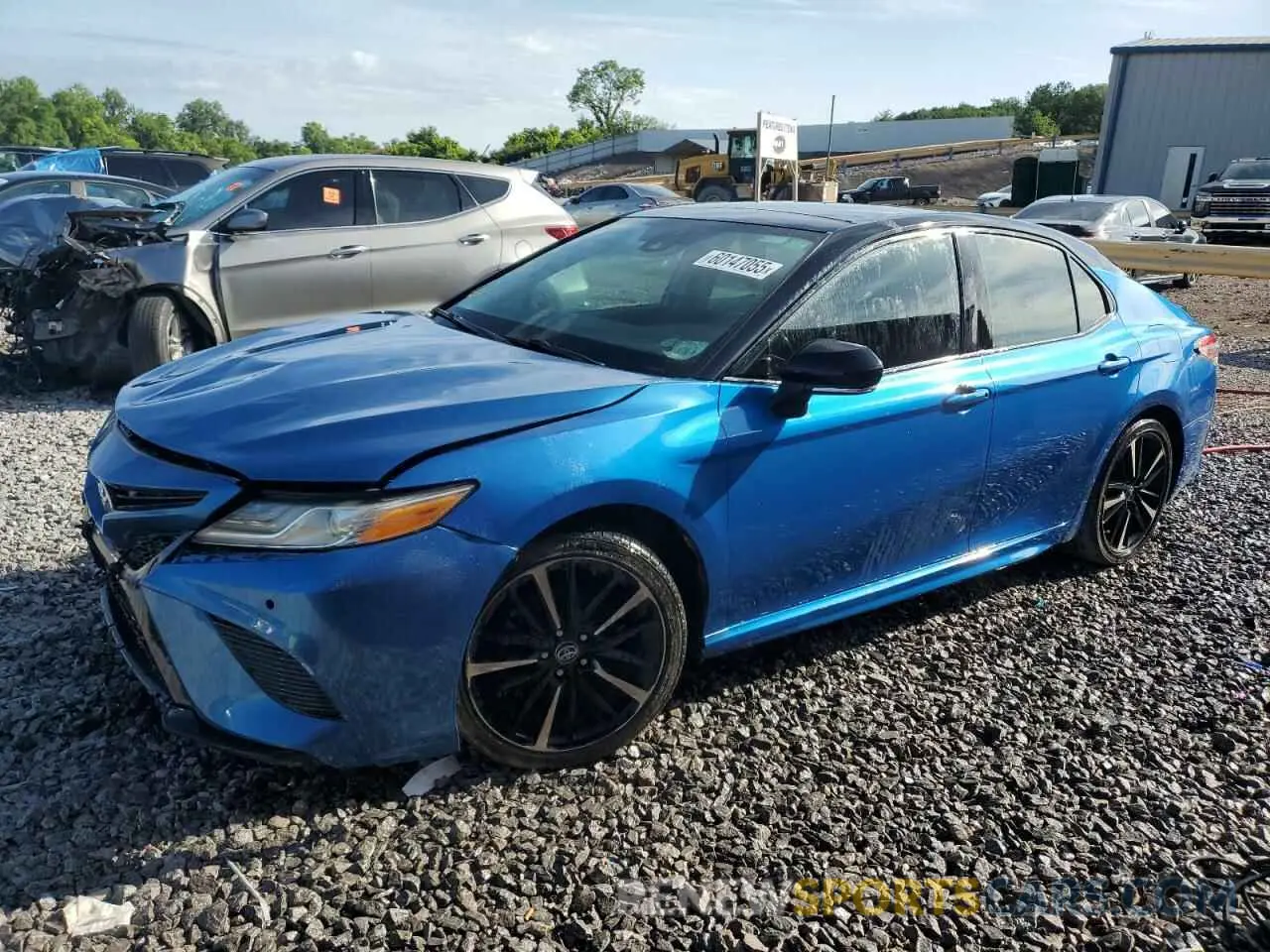 1 fotografías del automóvil dañado 4T1B61HK4KU286011 TOYOTA CAMRY 2019