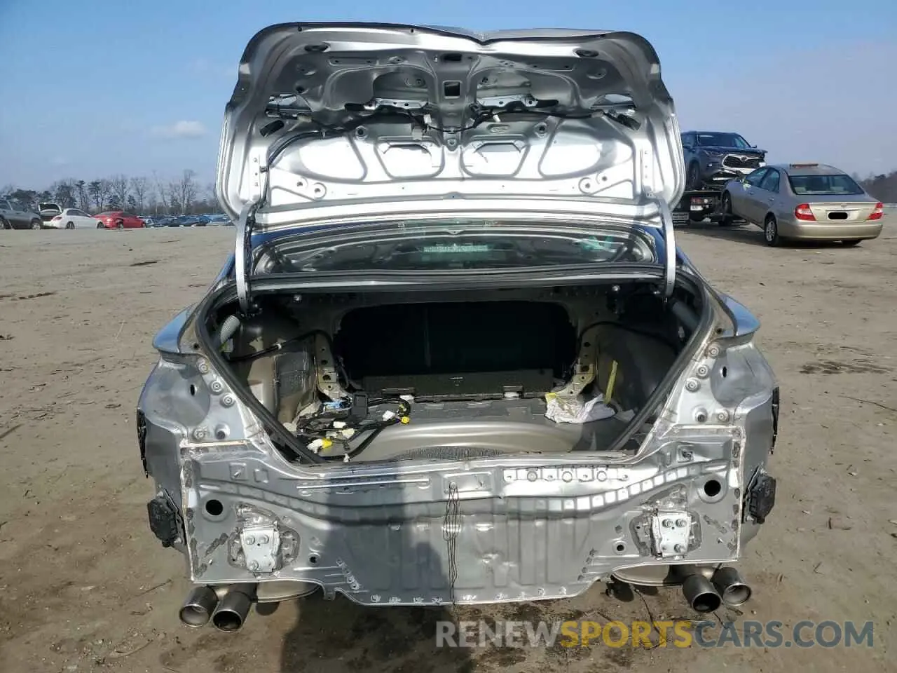 6 fotografías del automóvil dañado 4T1B61HK4KU287093 TOYOTA CAMRY 2019
