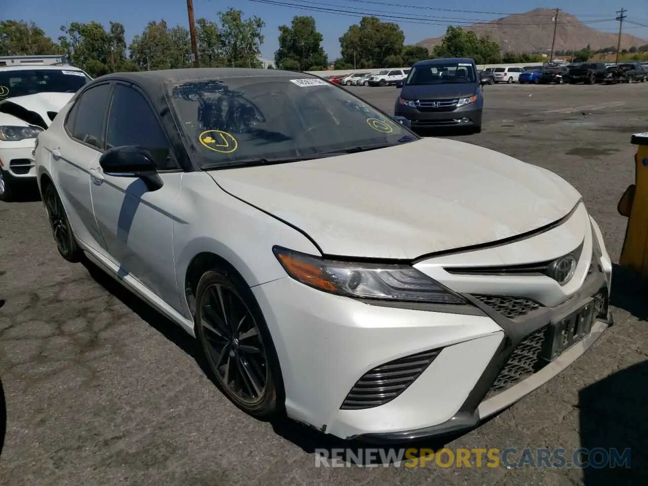 1 fotografías del automóvil dañado 4T1B61HK4KU298045 TOYOTA CAMRY 2019