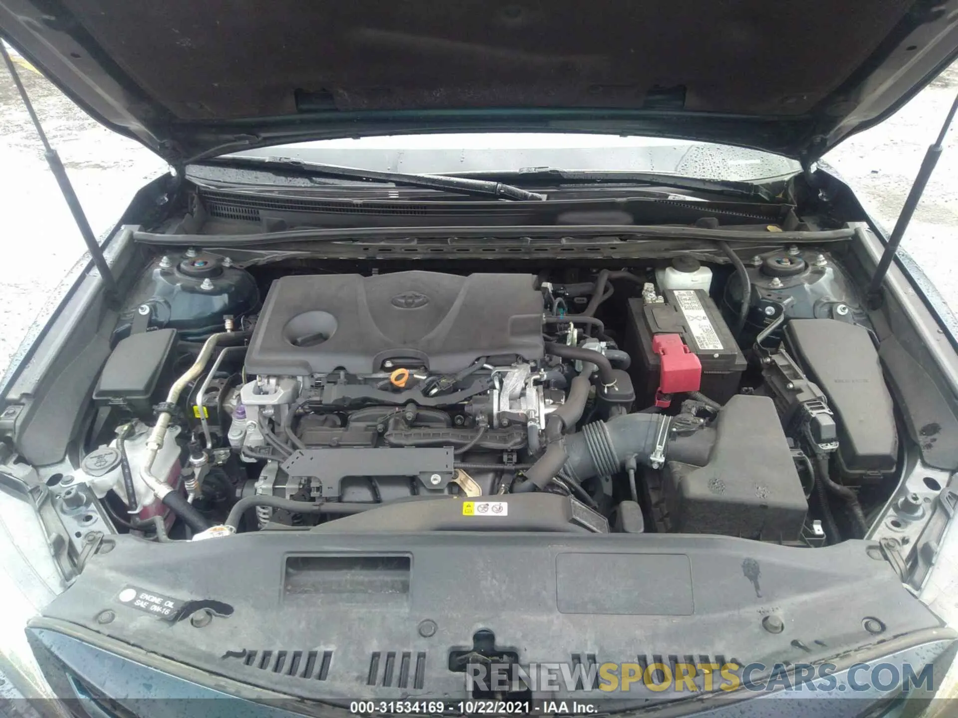 10 fotografías del automóvil dañado 4T1B61HK4KU752035 TOYOTA CAMRY 2019
