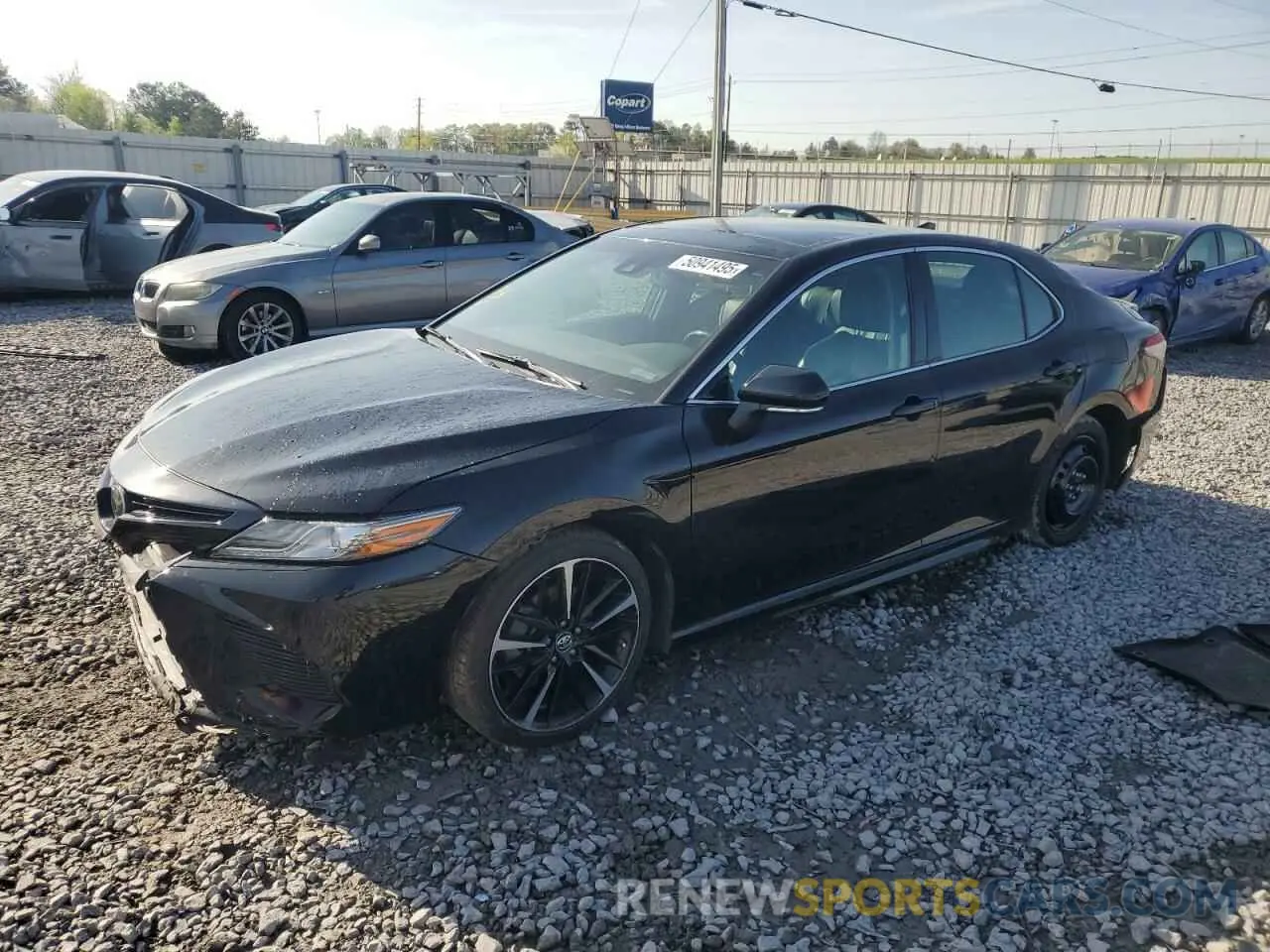 1 fotografías del automóvil dañado 4T1B61HK5KU167349 TOYOTA CAMRY 2019