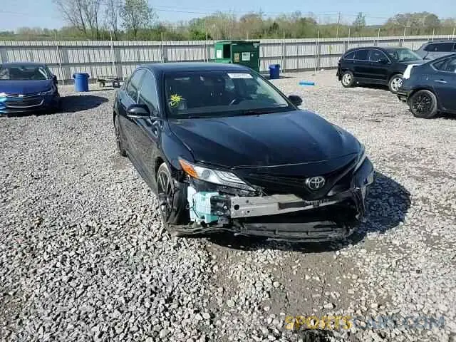11 fotografías del automóvil dañado 4T1B61HK5KU167349 TOYOTA CAMRY 2019
