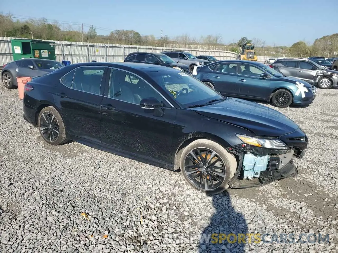 4 fotografías del automóvil dañado 4T1B61HK5KU167349 TOYOTA CAMRY 2019
