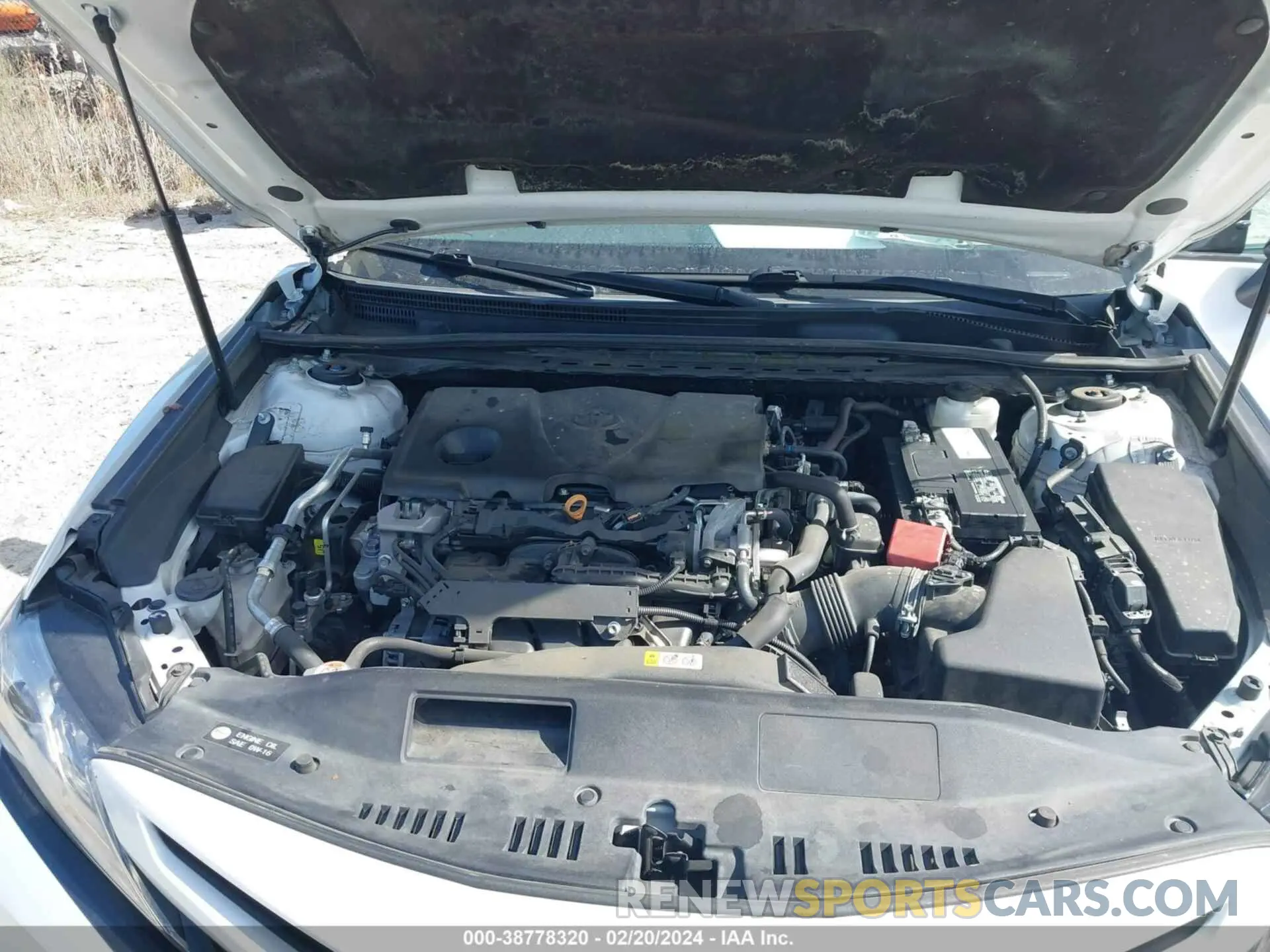 10 fotografías del automóvil dañado 4T1B61HK5KU218347 TOYOTA CAMRY 2019