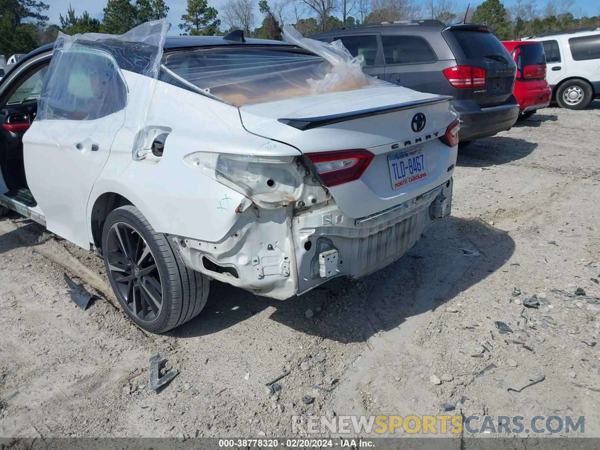 6 fotografías del automóvil dañado 4T1B61HK5KU218347 TOYOTA CAMRY 2019