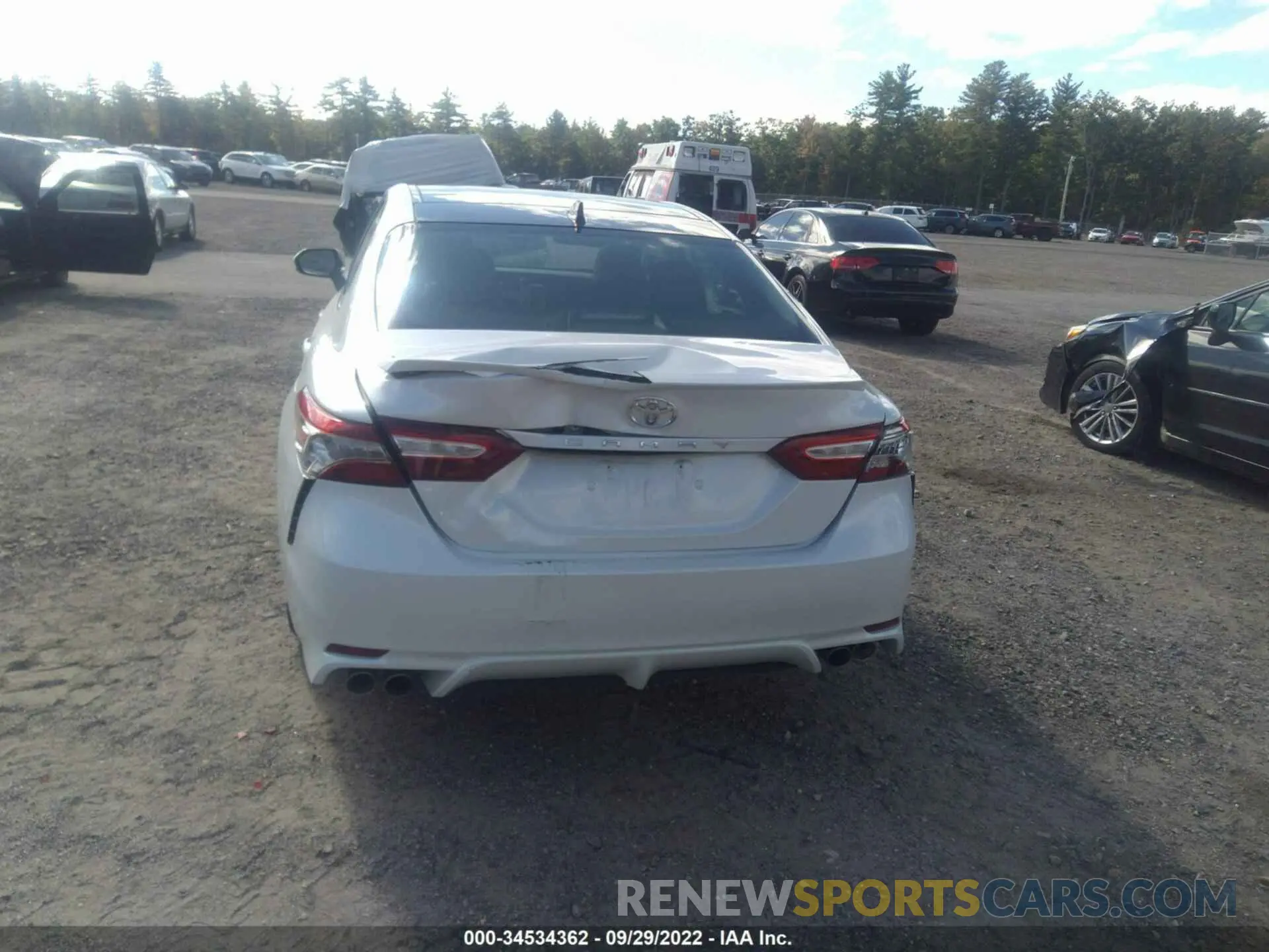 6 fotografías del automóvil dañado 4T1B61HK5KU741450 TOYOTA CAMRY 2019