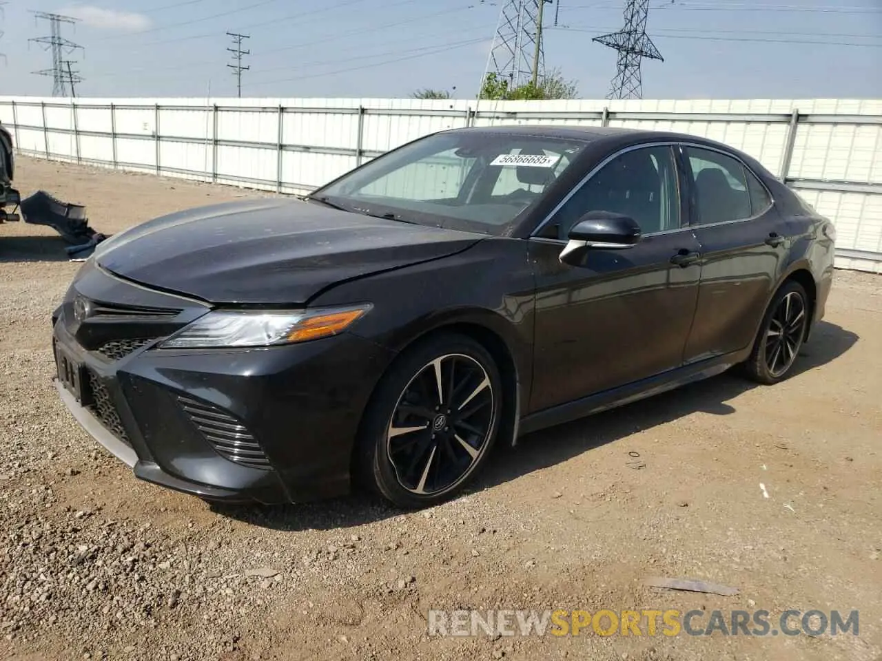 1 fotografías del automóvil dañado 4T1B61HK5KU782029 TOYOTA CAMRY 2019
