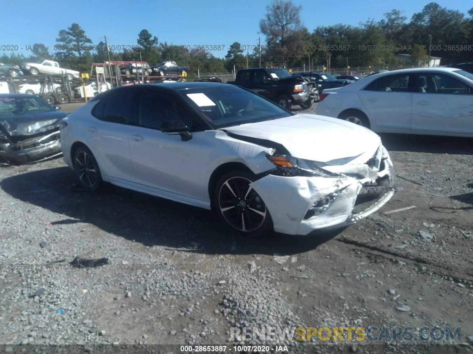 1 fotografías del automóvil dañado 4T1B61HK6KU180482 TOYOTA CAMRY 2019
