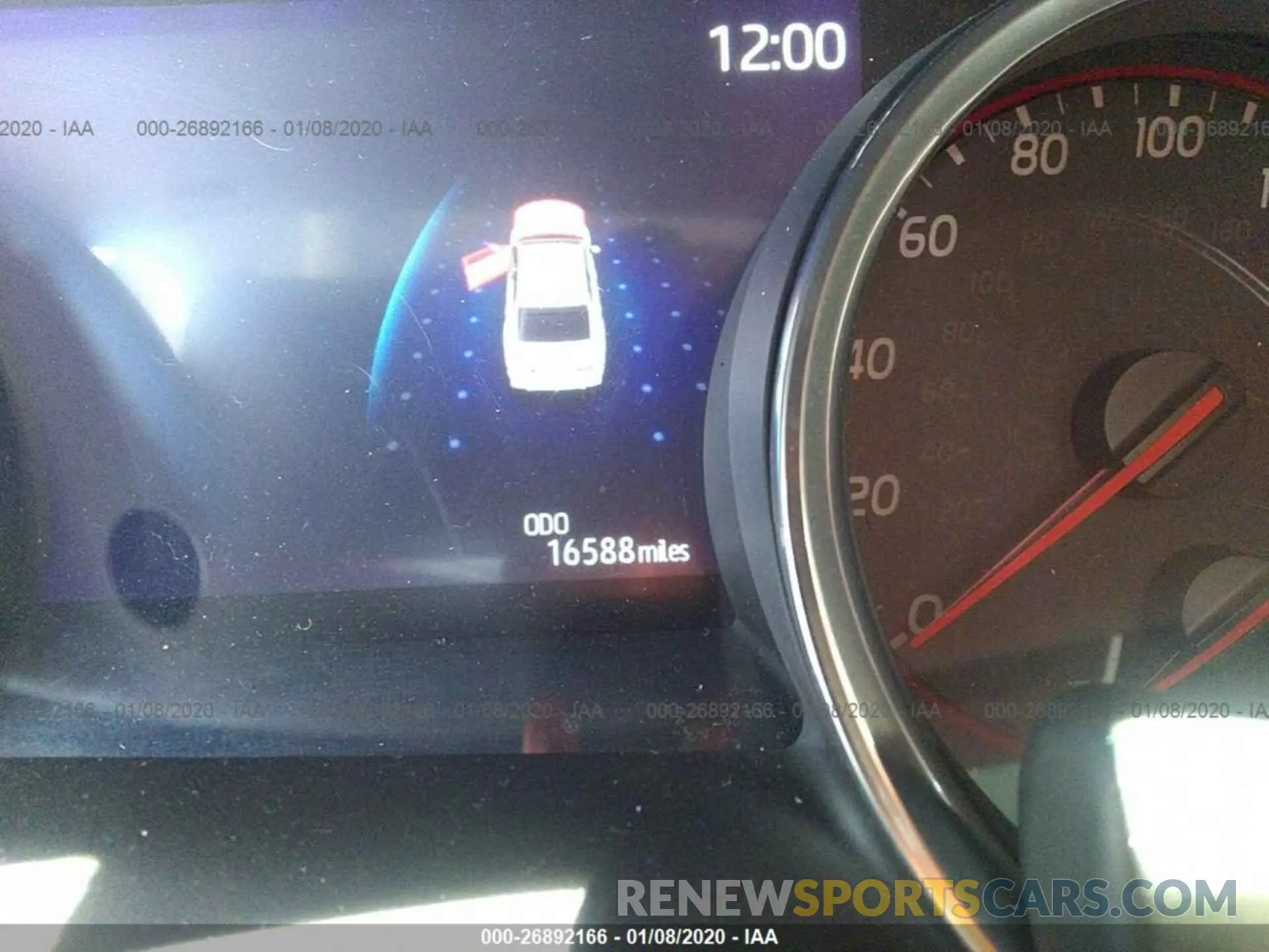7 fotografías del automóvil dañado 4T1B61HK6KU210810 TOYOTA CAMRY 2019