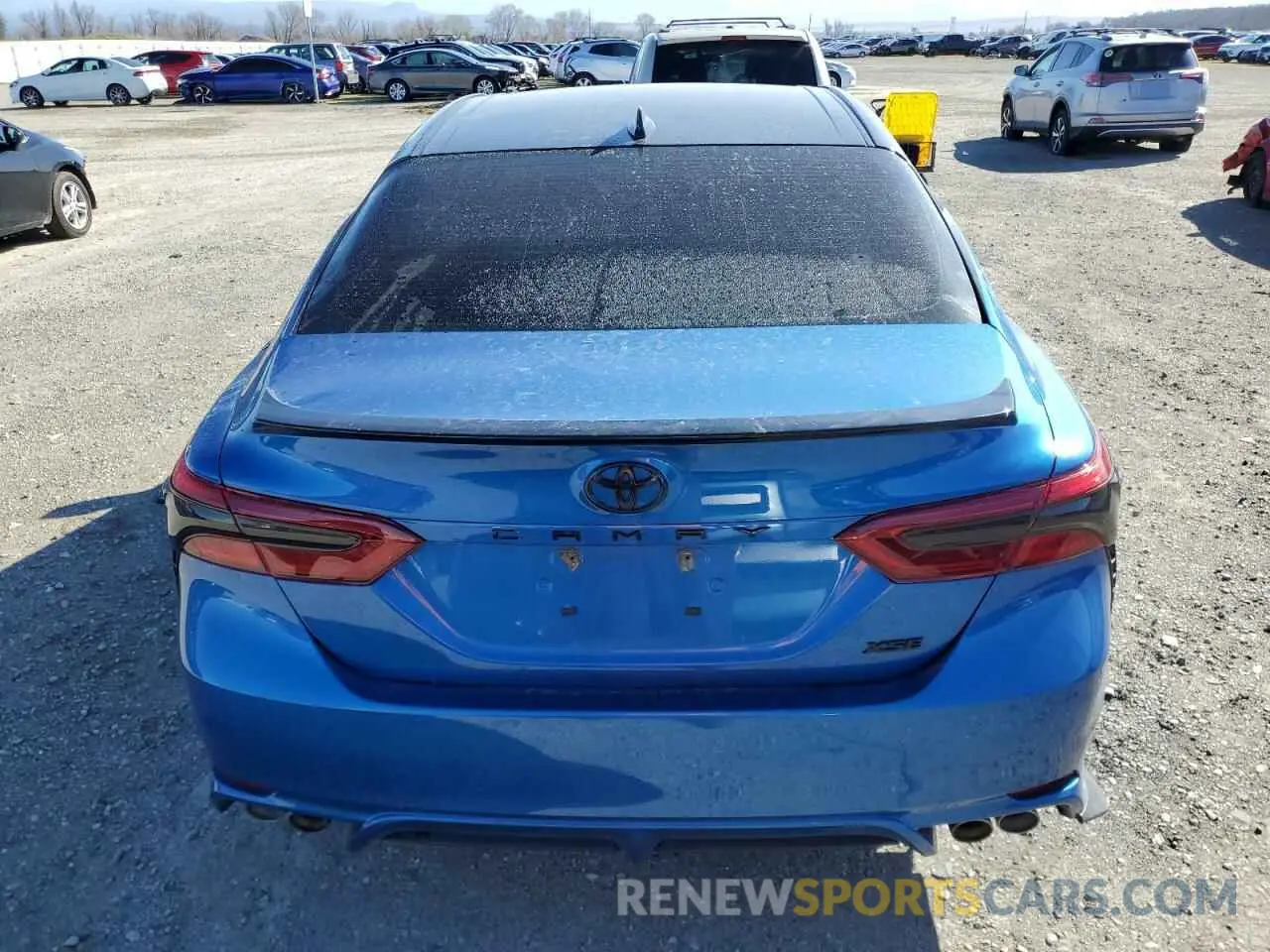 6 fotografías del automóvil dañado 4T1B61HK6KU211469 TOYOTA CAMRY 2019