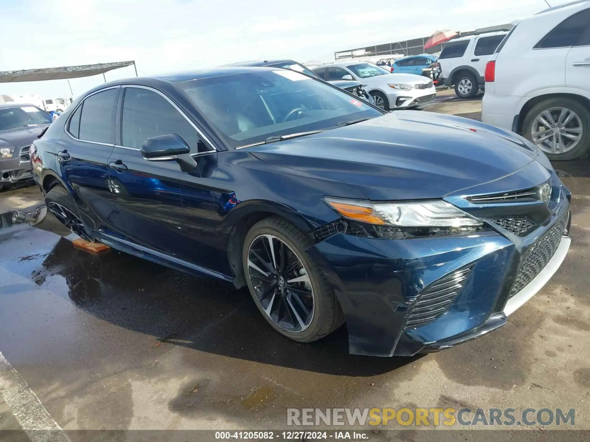 1 fotografías del automóvil dañado 4T1B61HK6KU284955 TOYOTA CAMRY 2019