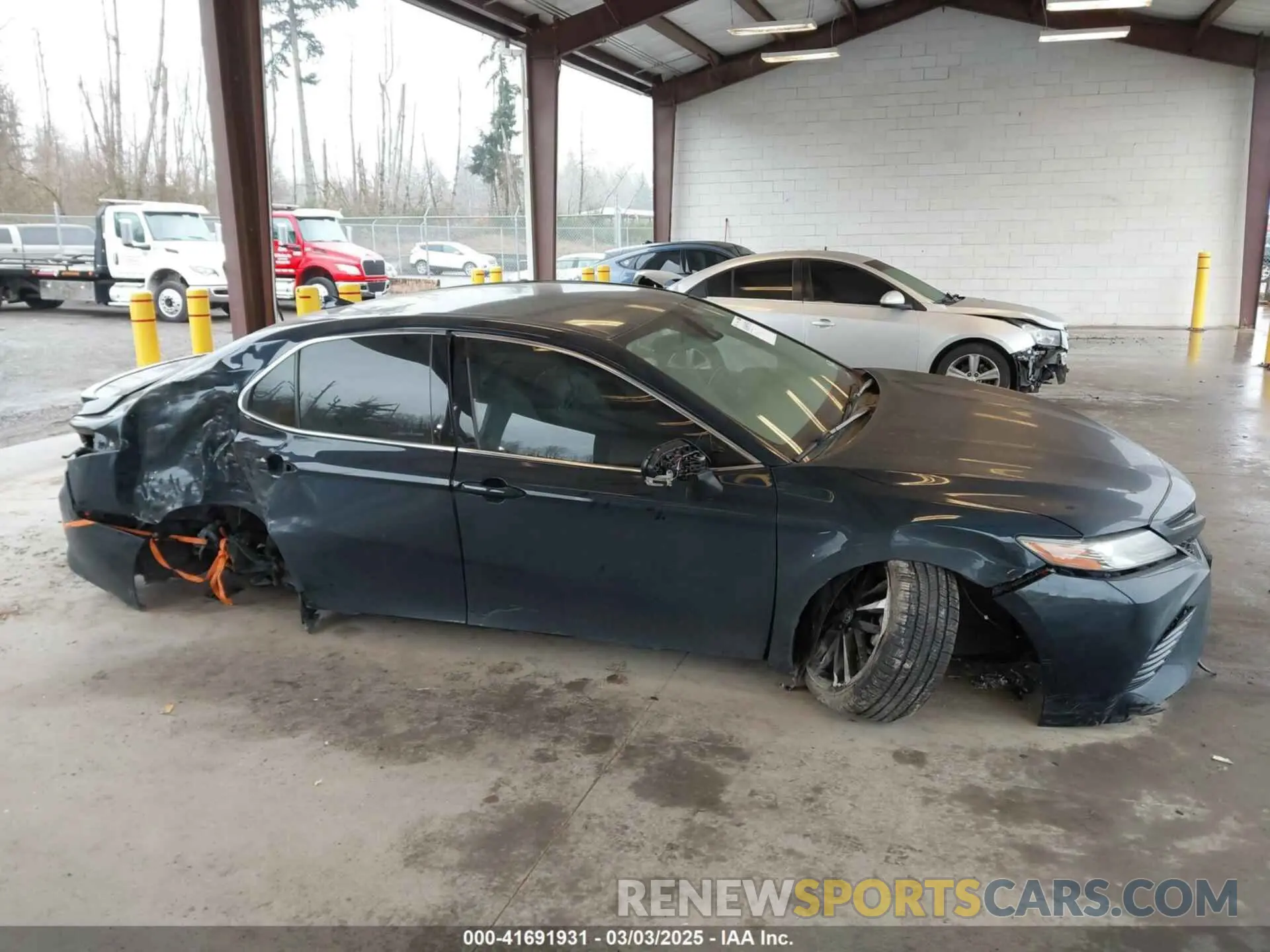 13 fotografías del automóvil dañado 4T1B61HK6KU287595 TOYOTA CAMRY 2019