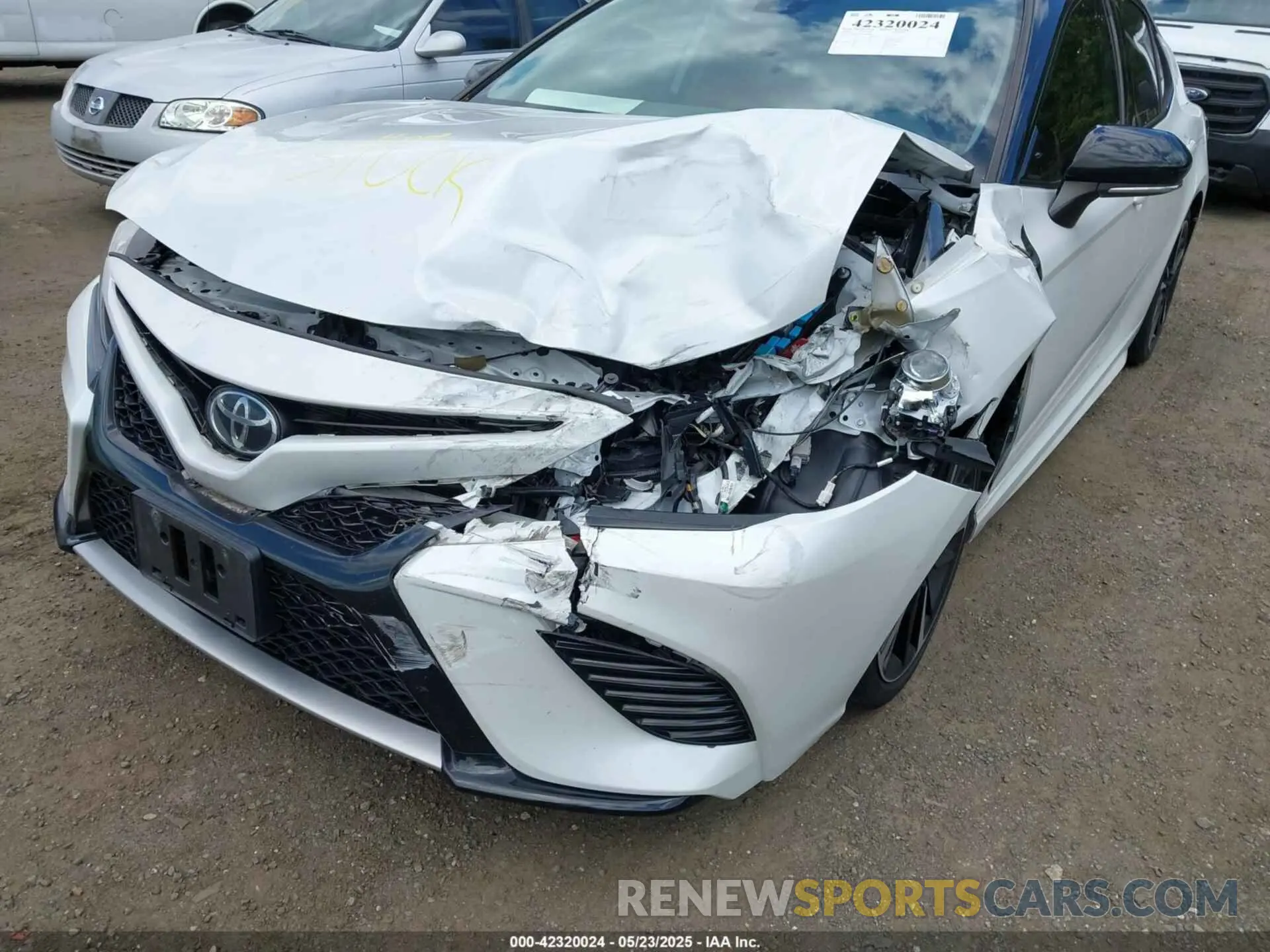 6 fotografías del automóvil dañado 4T1B61HK6KU290688 TOYOTA CAMRY 2019
