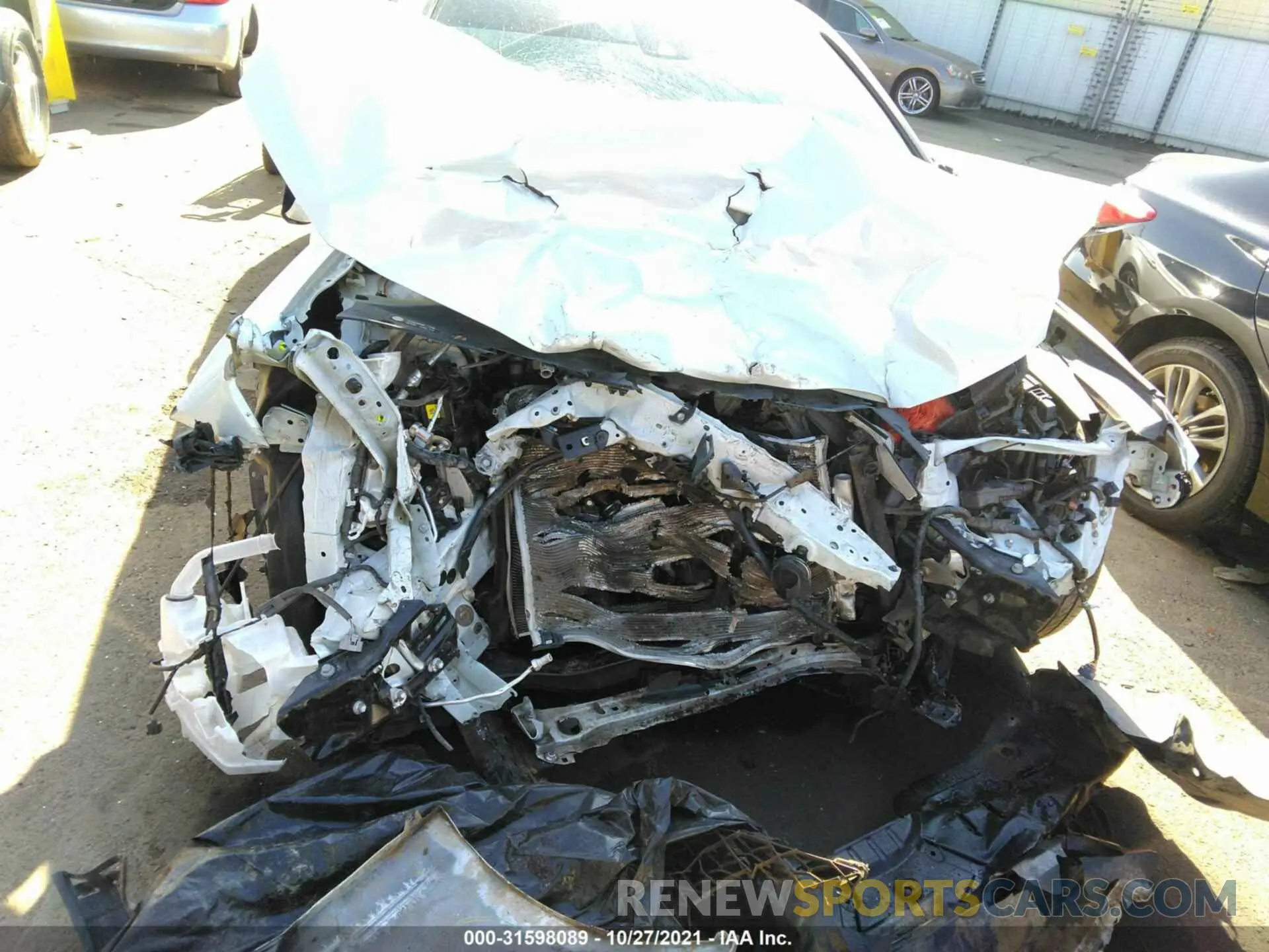 6 fotografías del automóvil dañado 4T1B61HK6KU752148 TOYOTA CAMRY 2019