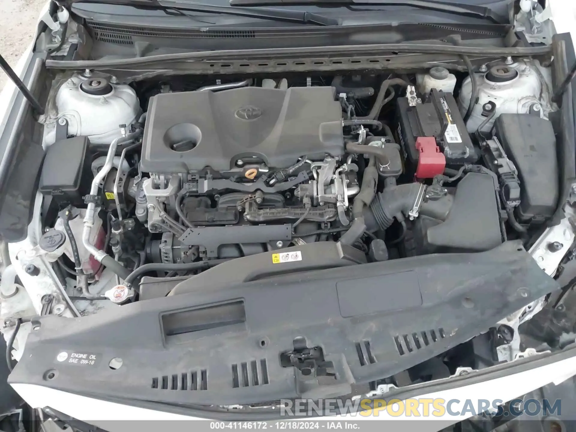 10 fotografías del automóvil dañado 4T1B61HK6KU818536 TOYOTA CAMRY 2019