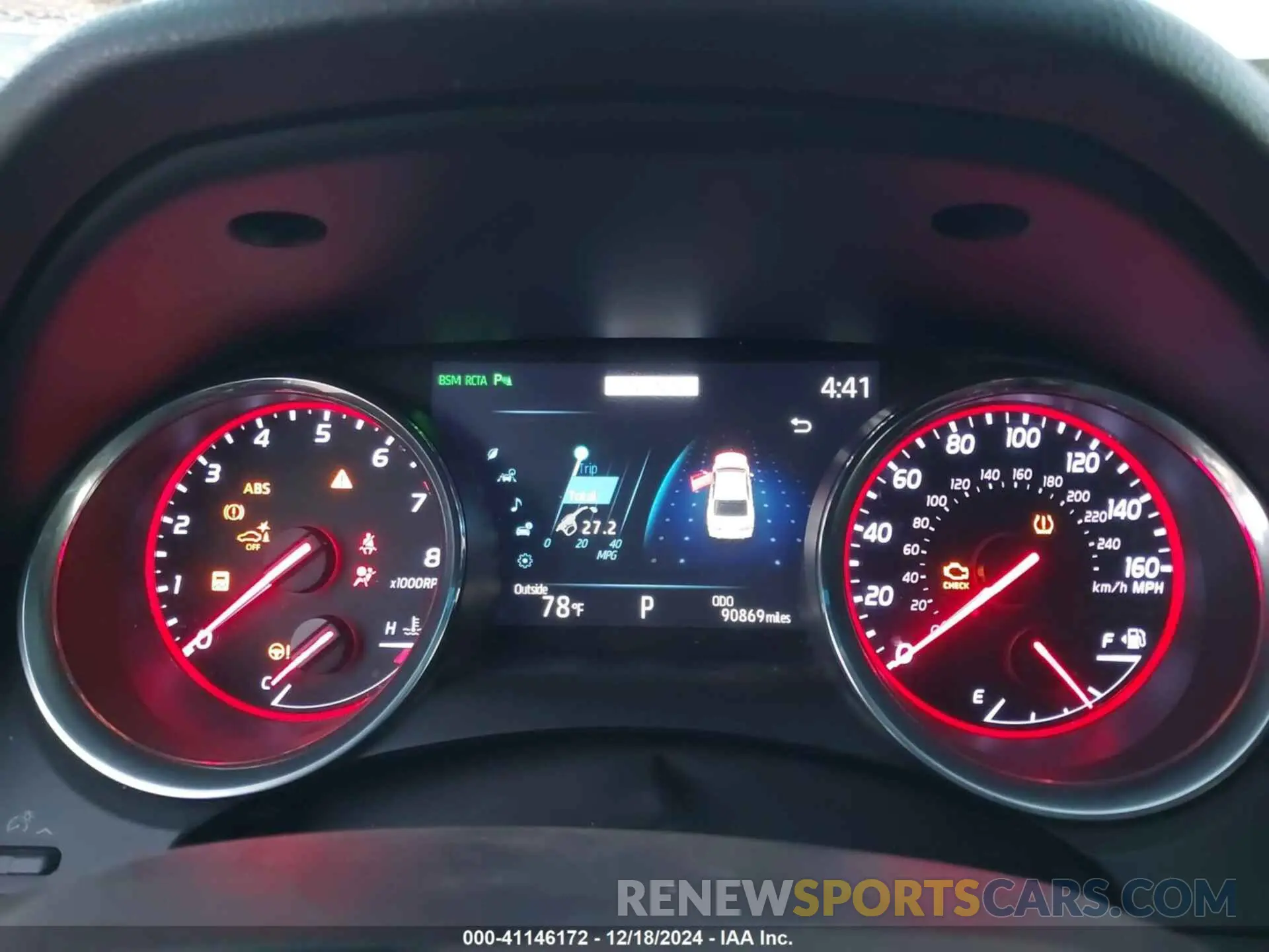 7 fotografías del automóvil dañado 4T1B61HK6KU818536 TOYOTA CAMRY 2019
