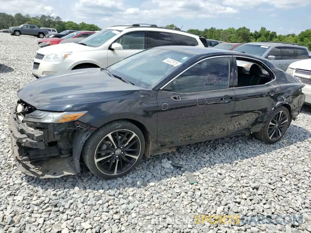 1 fotografías del automóvil dañado 4T1B61HK7KU185920 TOYOTA CAMRY 2019